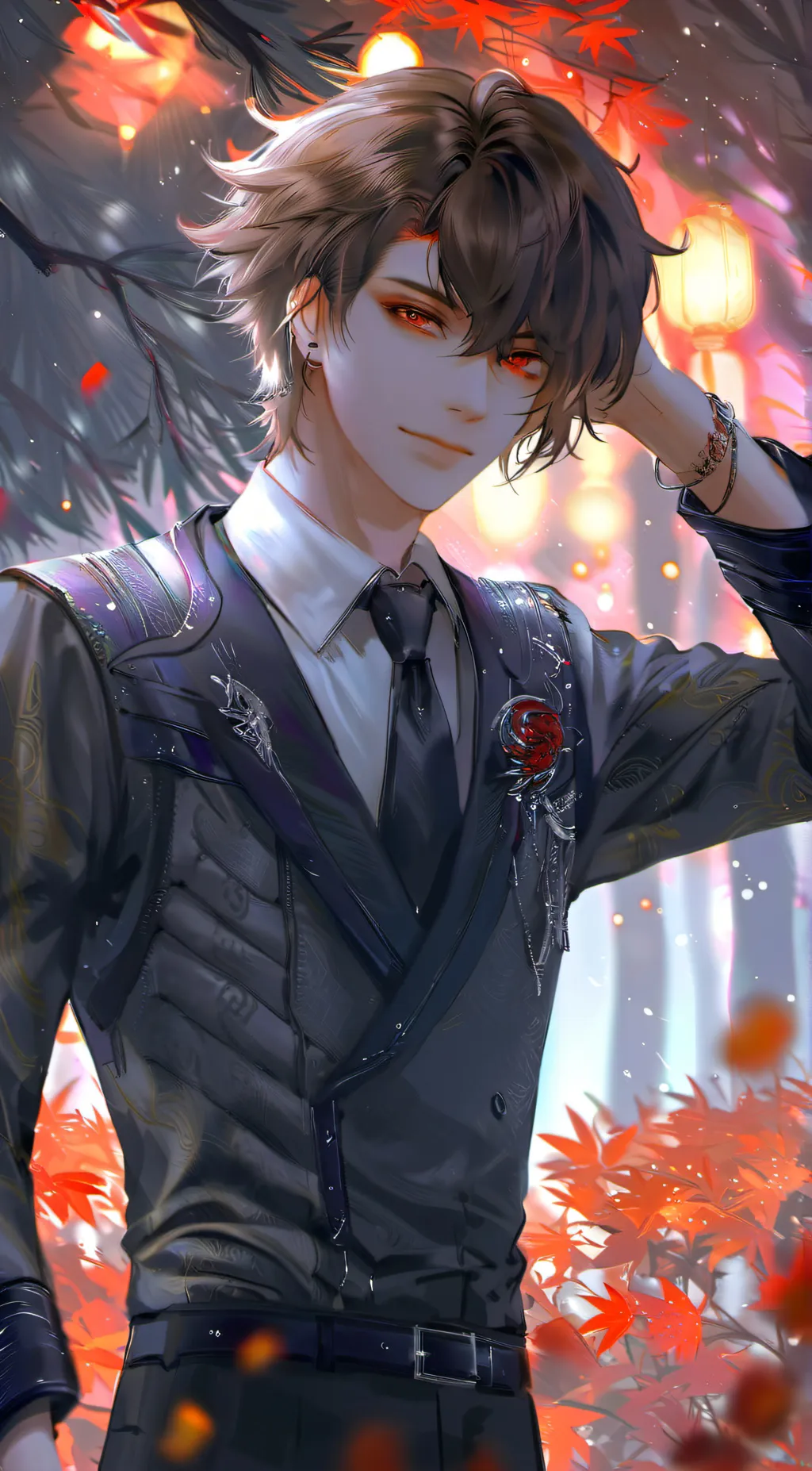 ai character: Eye background