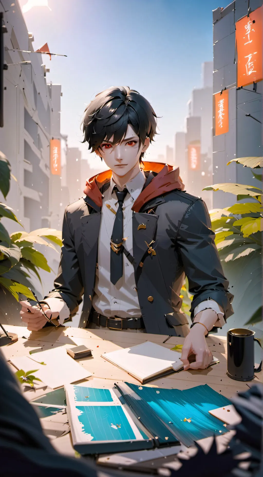 ai character: Noah background