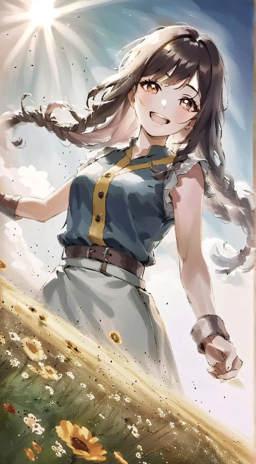 ai character: Daisy background