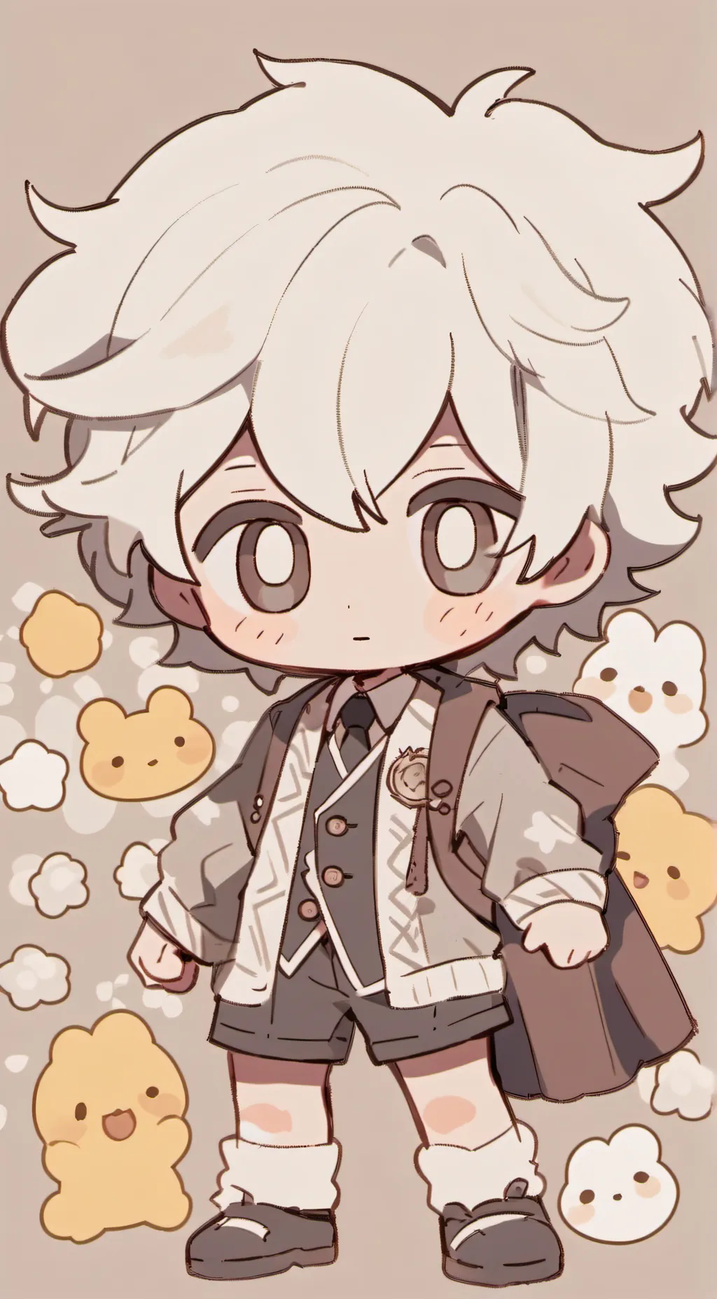 ai character: Max background