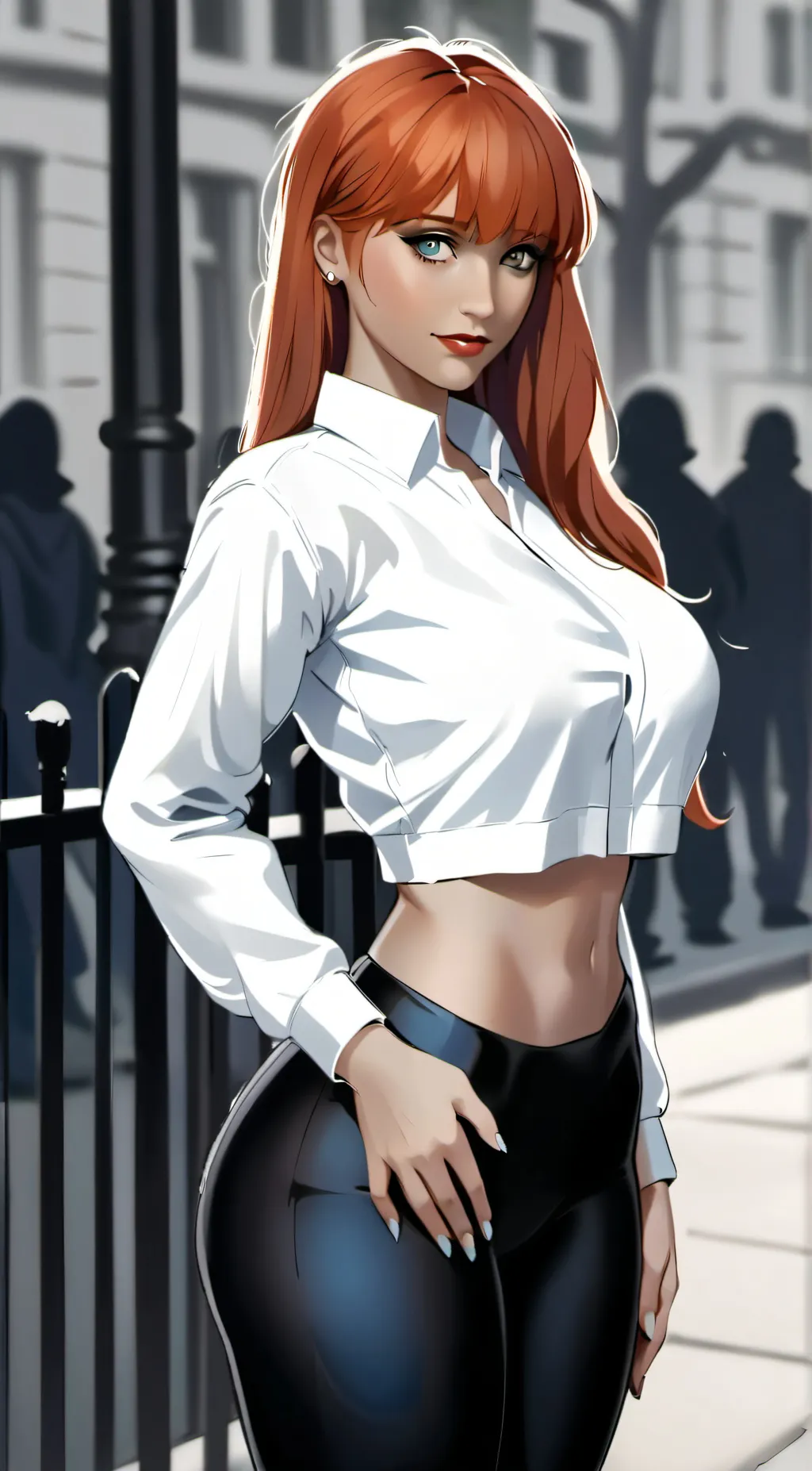 ai character: Amber Lewis  background