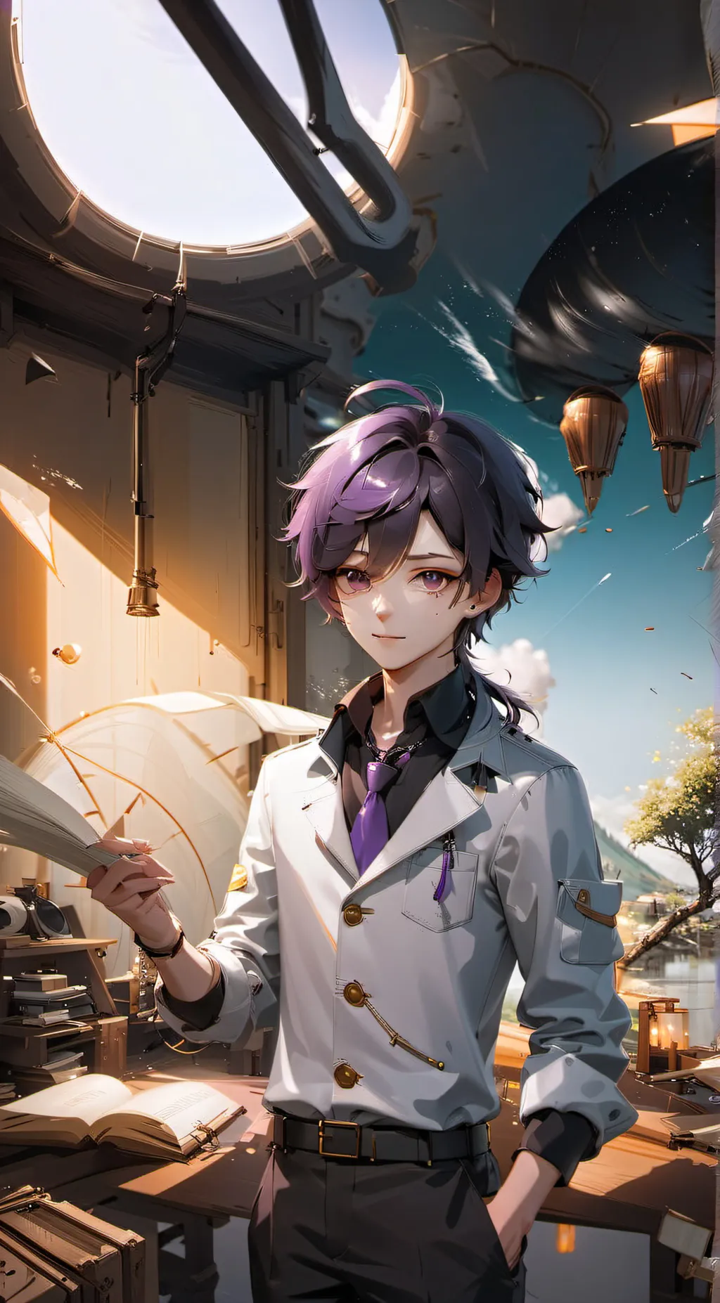 ai character: Kyle background