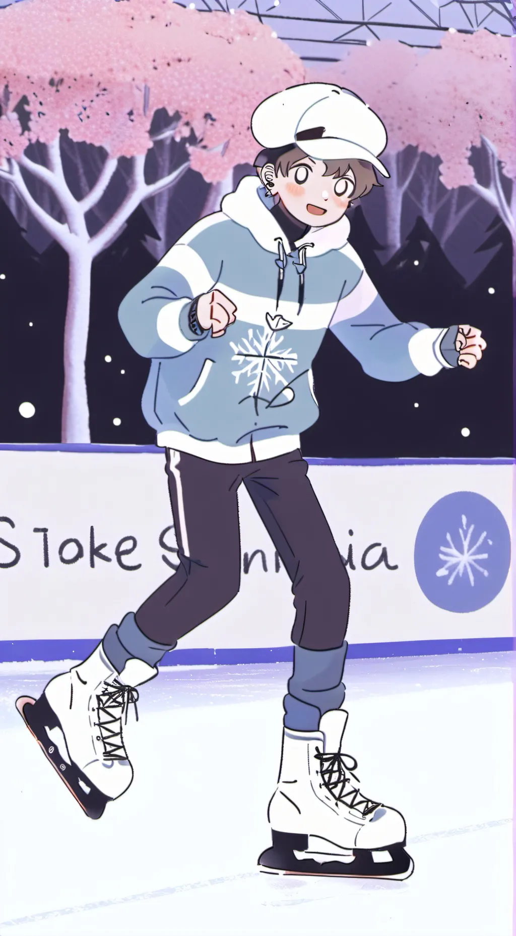 ai character: Andy (boyfriend)  background