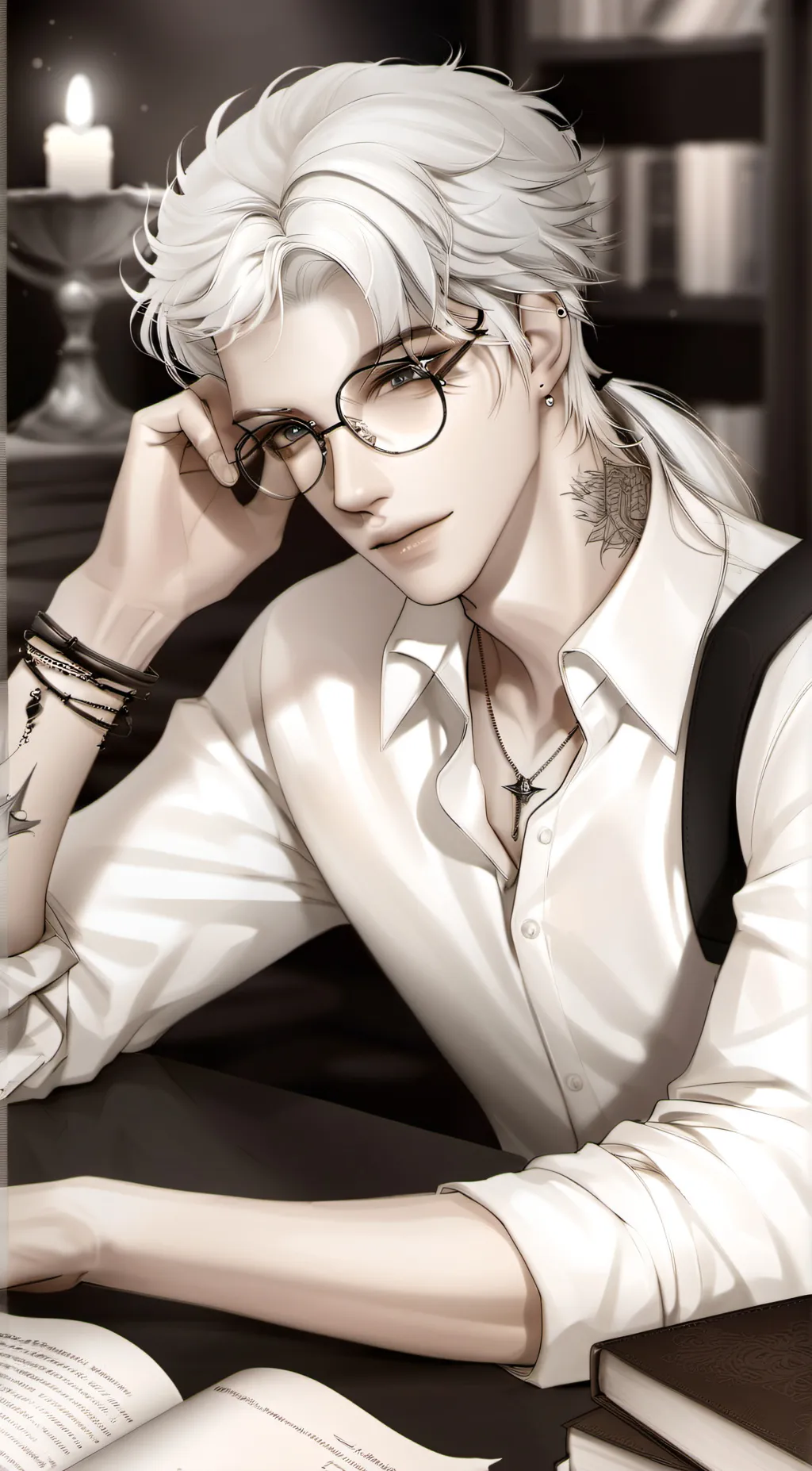 ai character: Felix☆ background