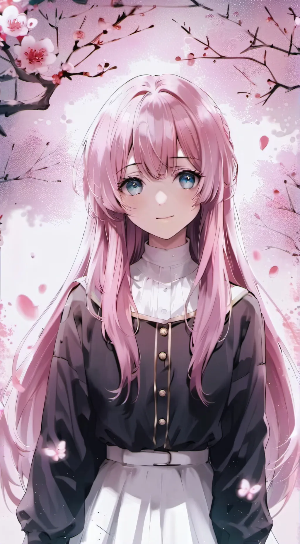 ai character: Rose background