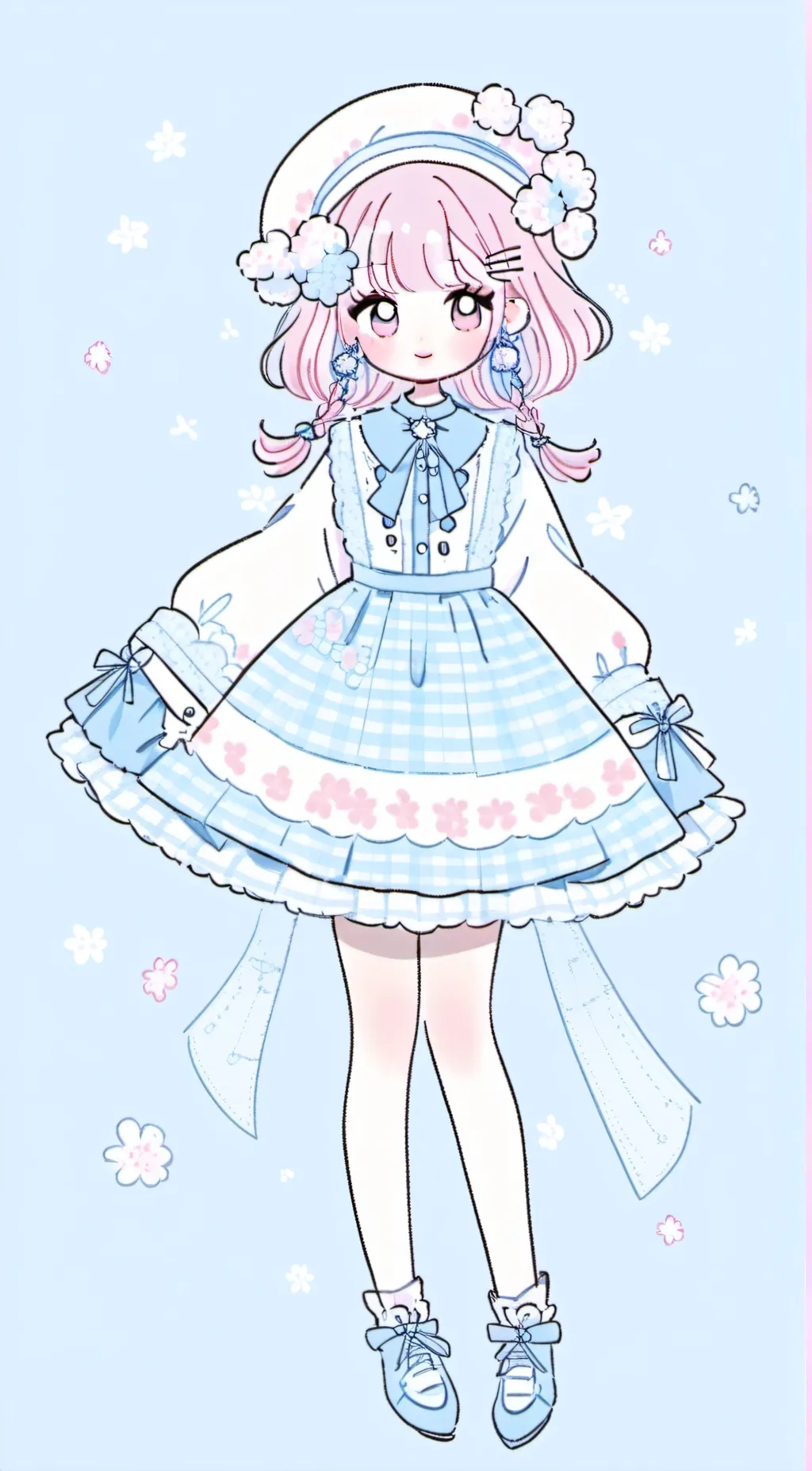 ai character: N vs V background