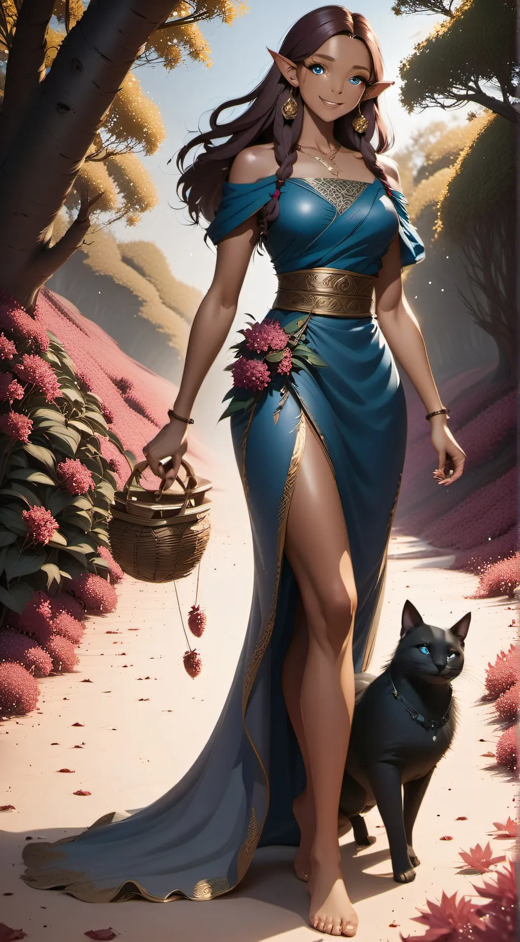 ai character: Aria background