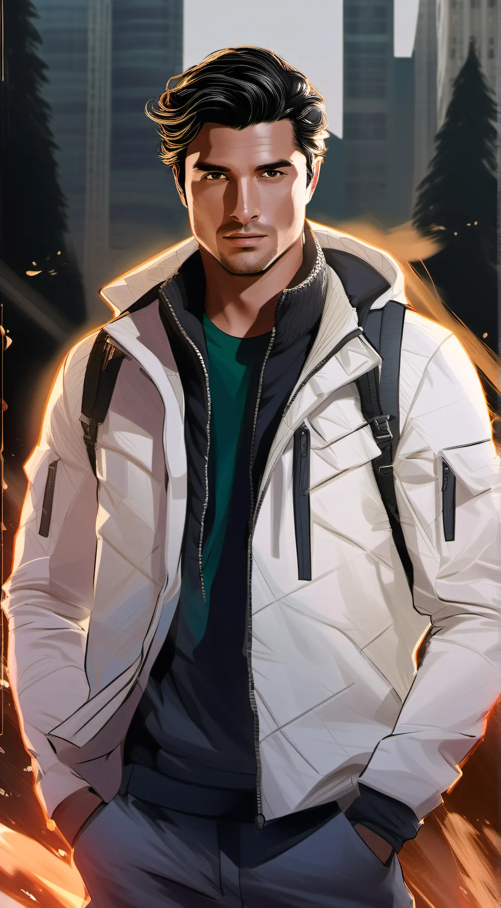 ai character: Reggie Mantle background