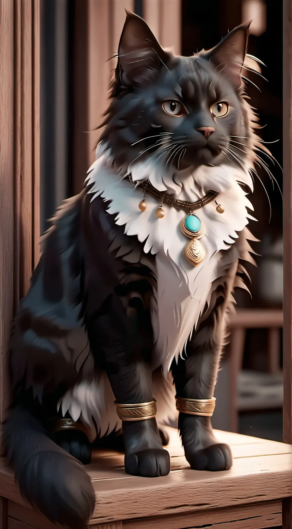 ai character: Oreo background