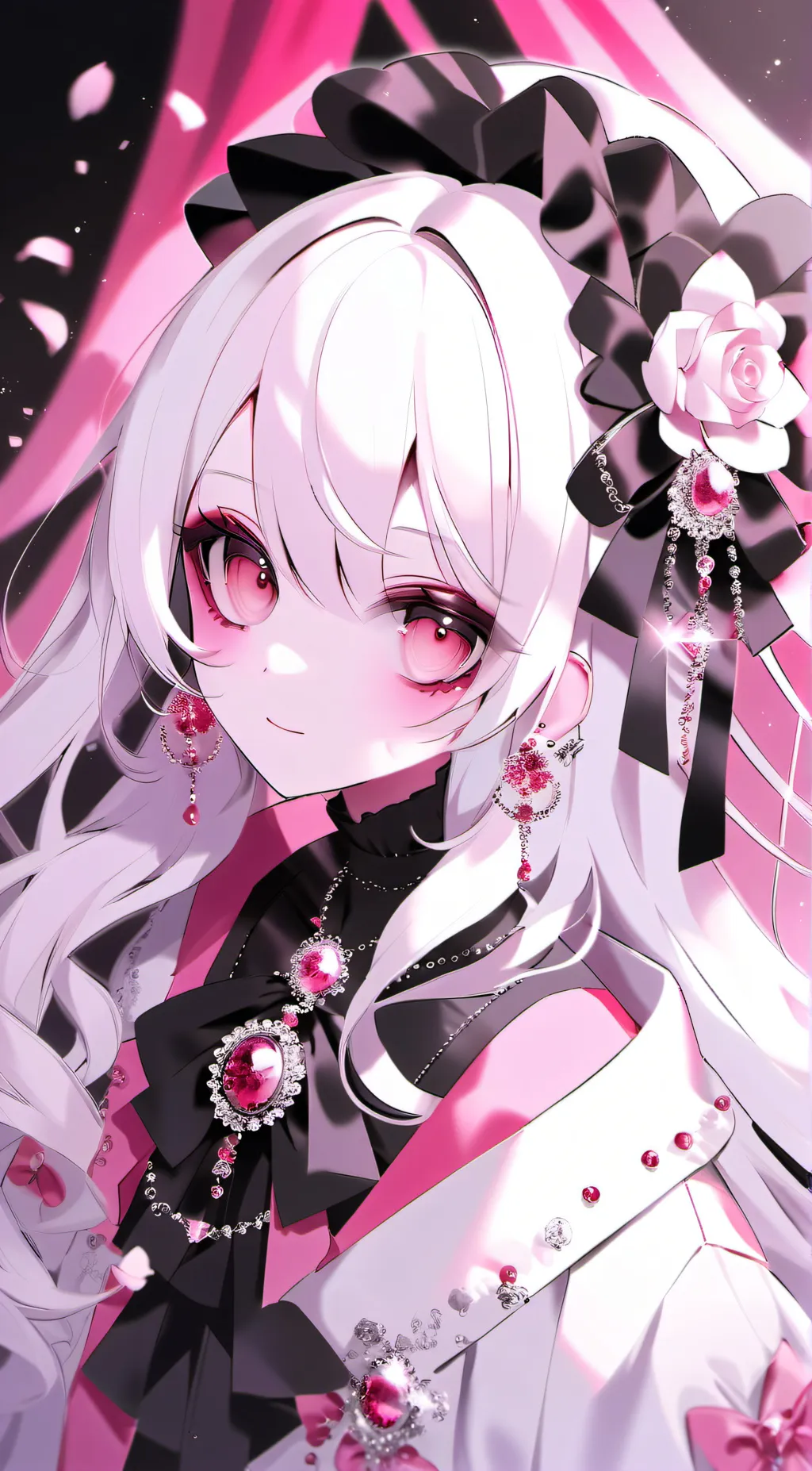 ai character: cherry🌸 background