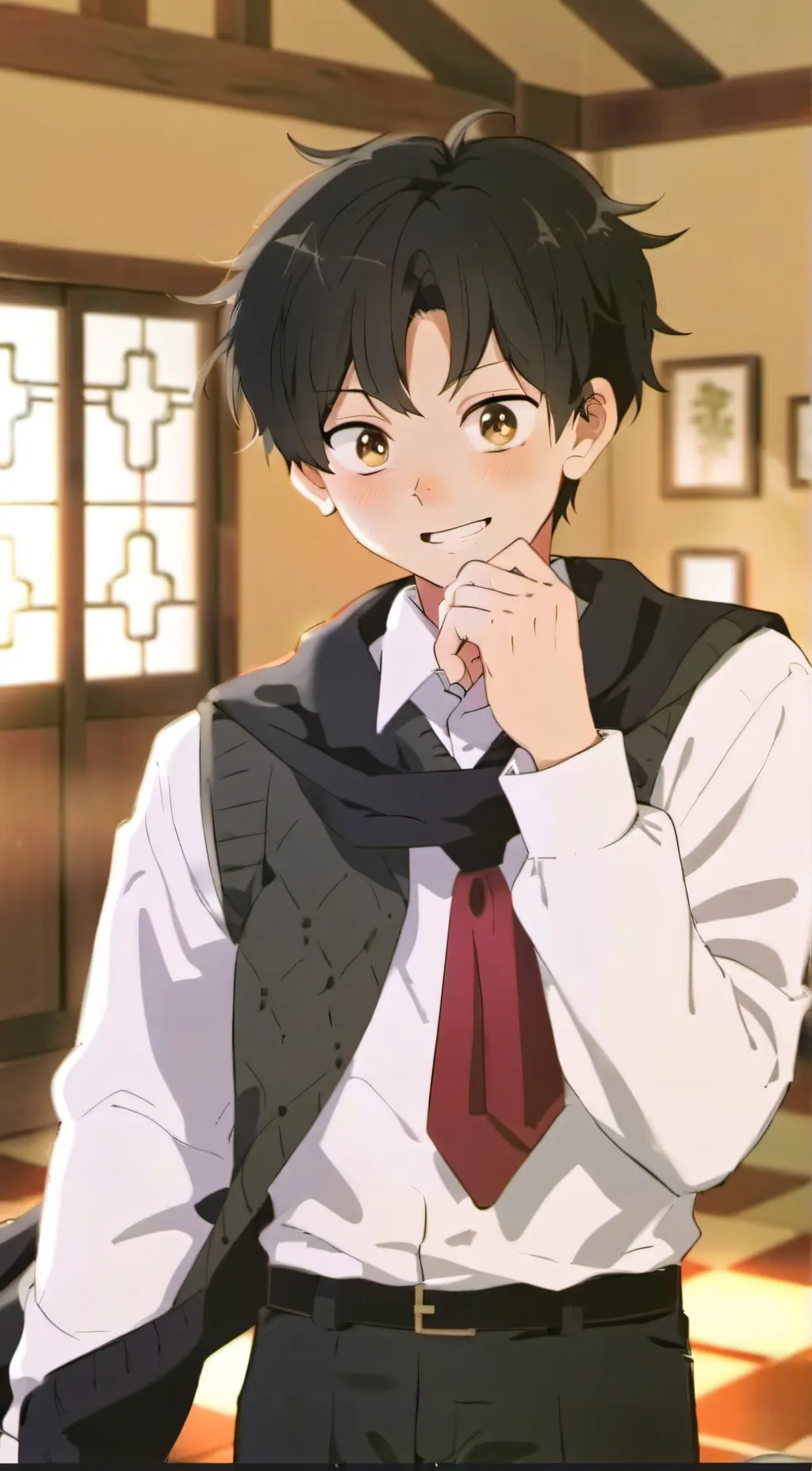 ai character: Damien background