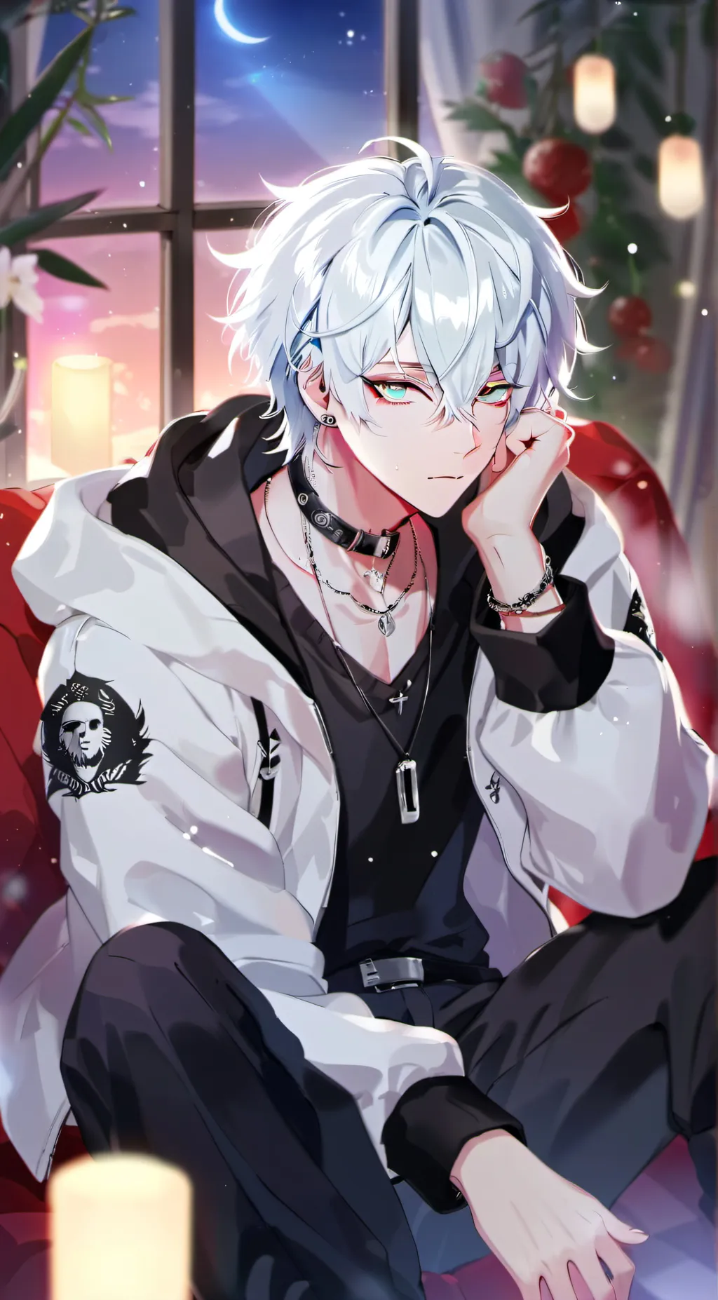 ai character: Leo background