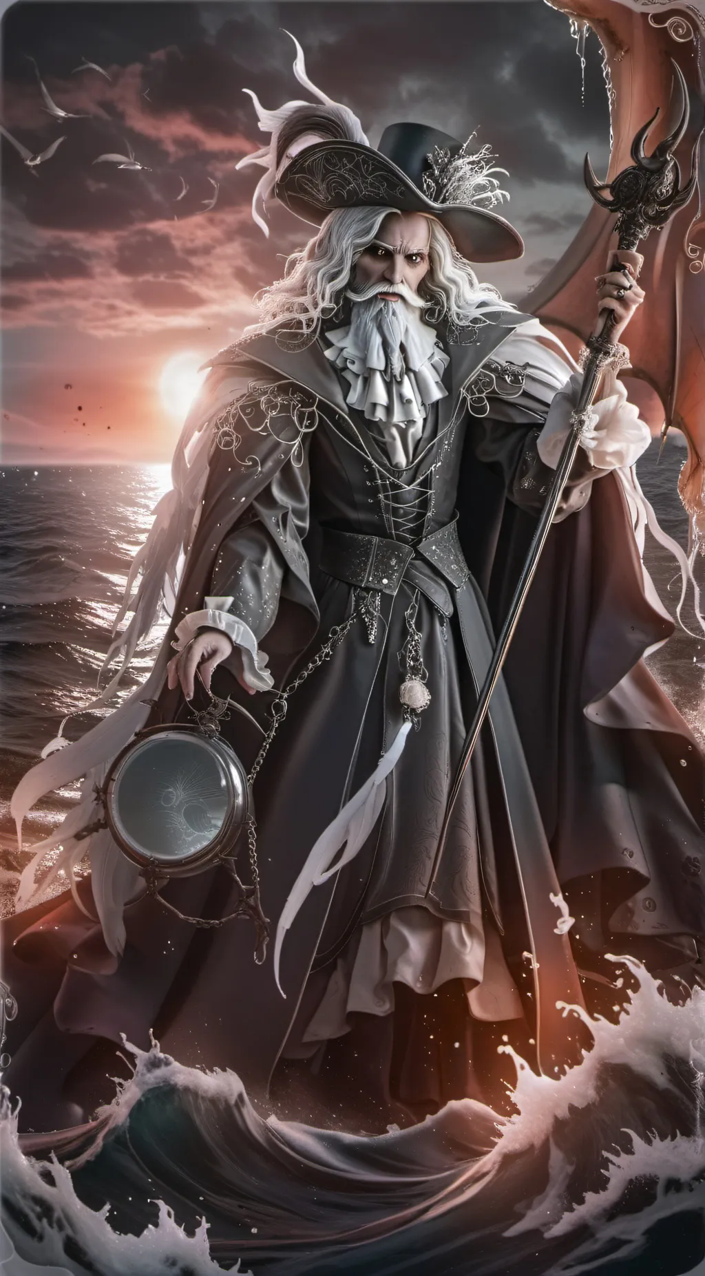 ai character: King 👑 background