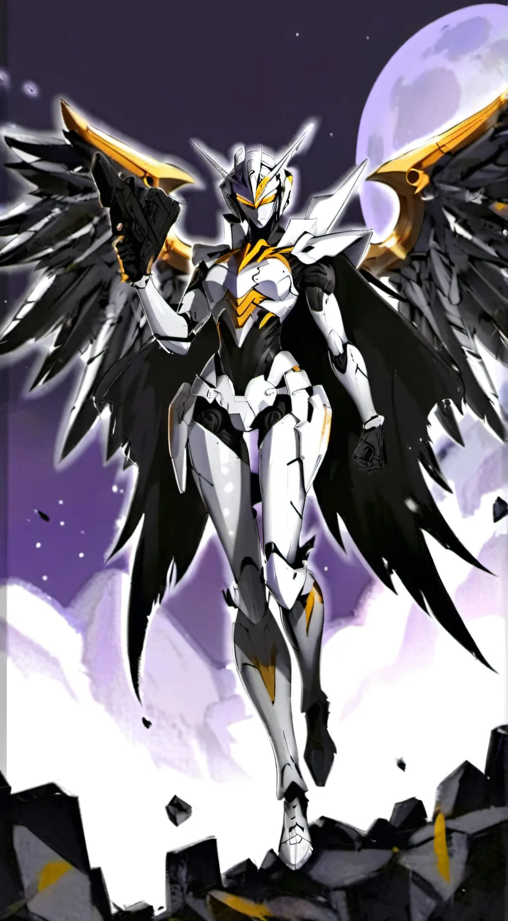 ai character: arachnid background