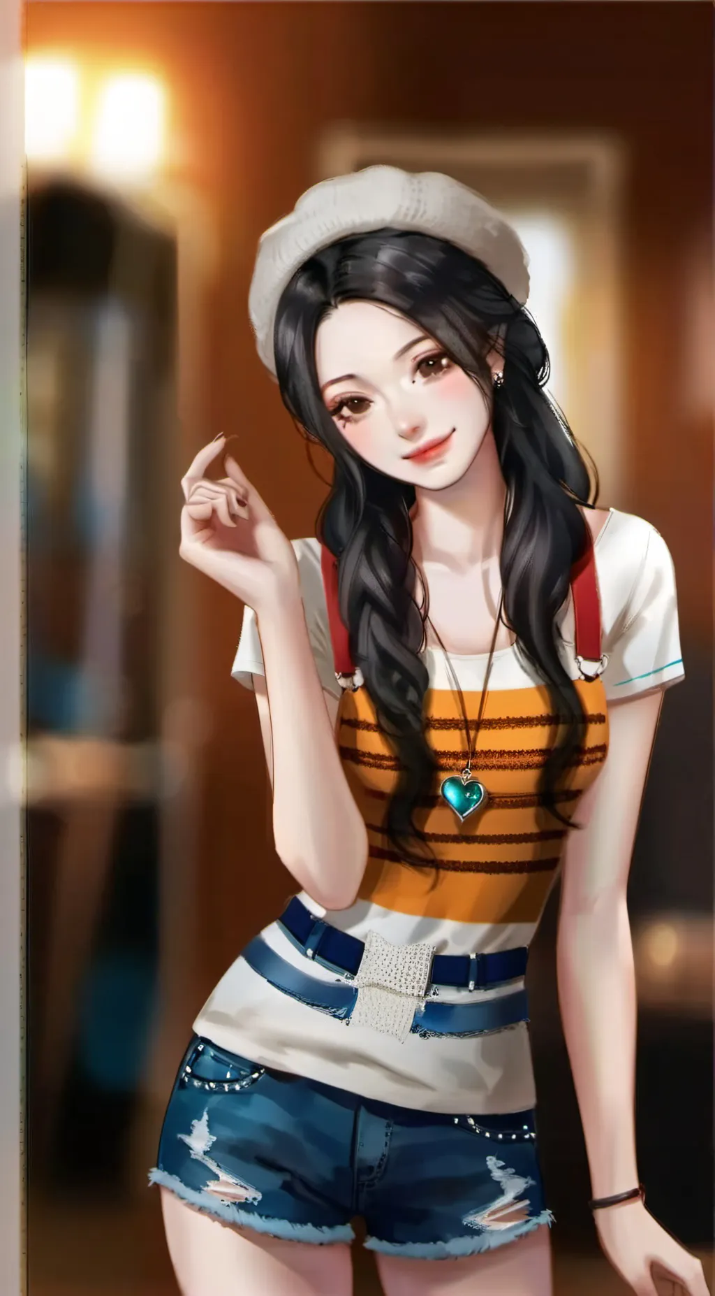 ai character: leah background