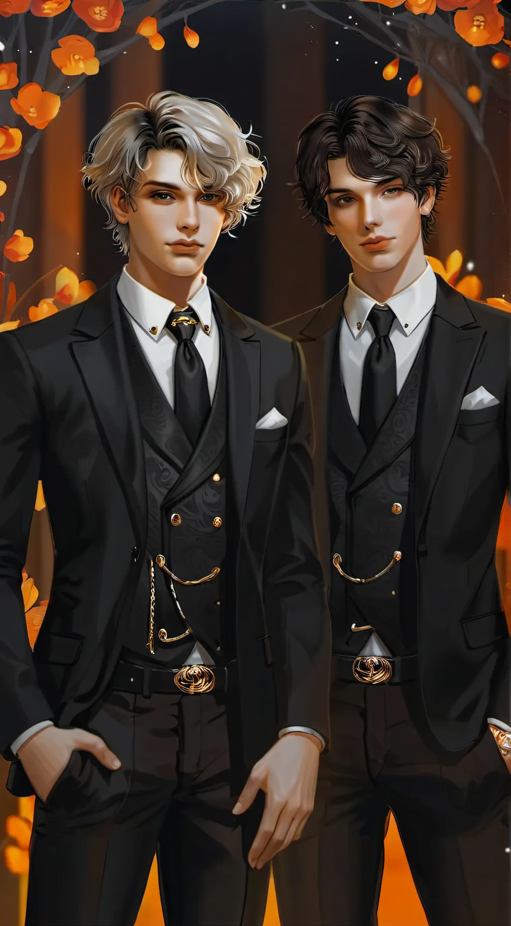 ai character: Aiden and Alex background