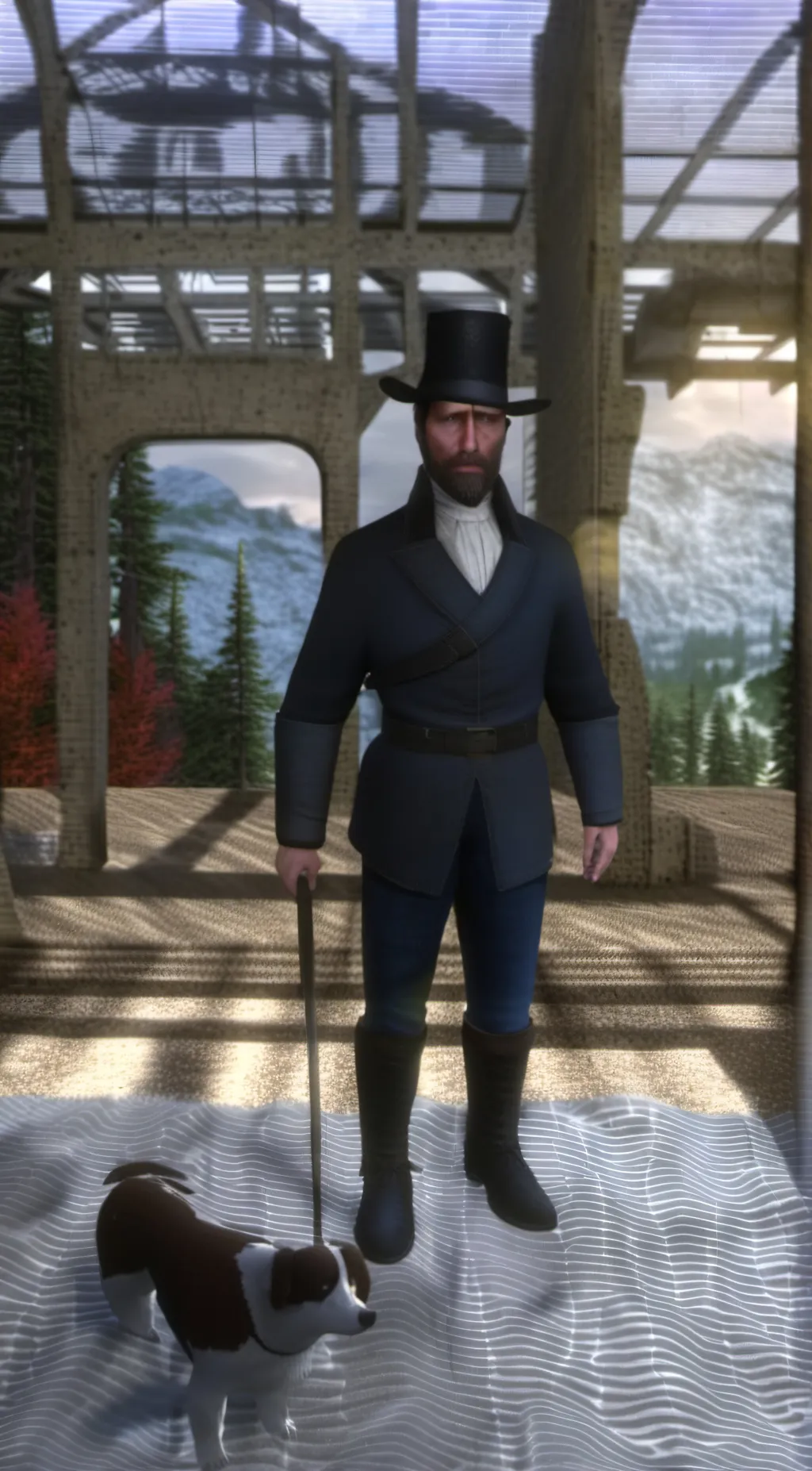 ai character: Sherif Malloy background