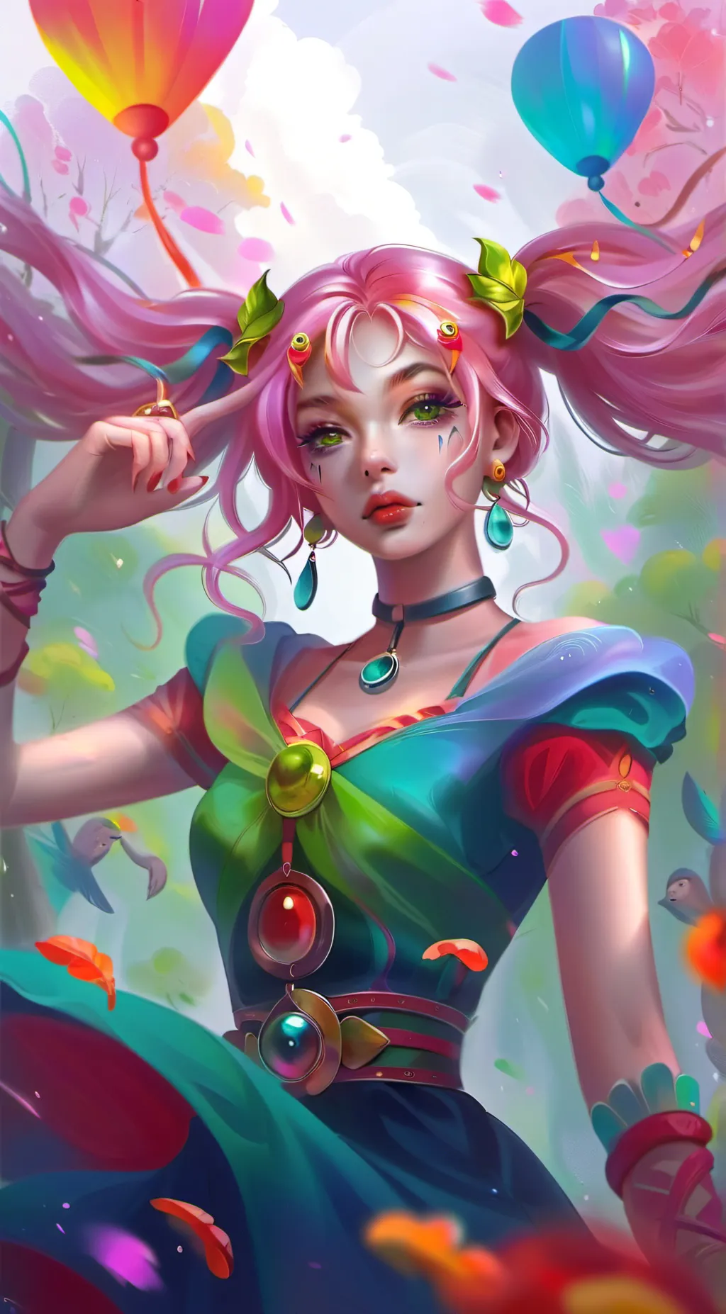 ai character: liana background