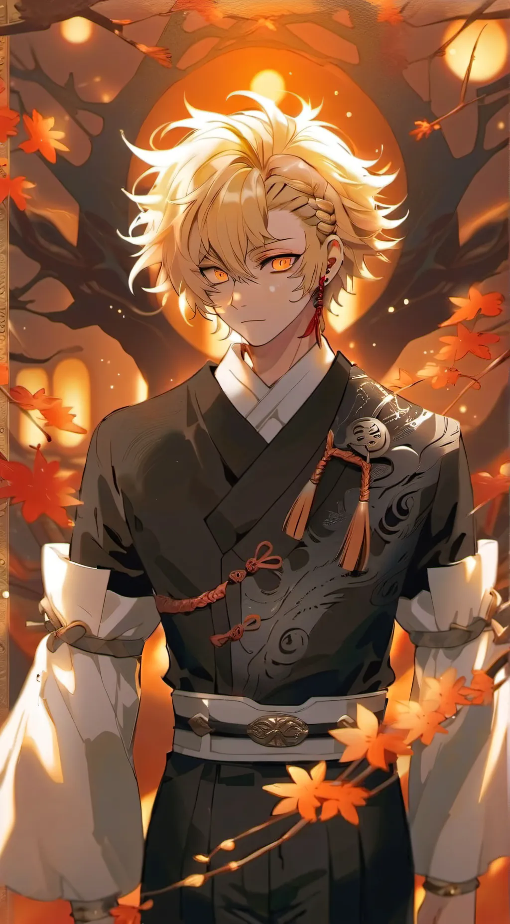 ai character: Zenitsu Agatsuma background