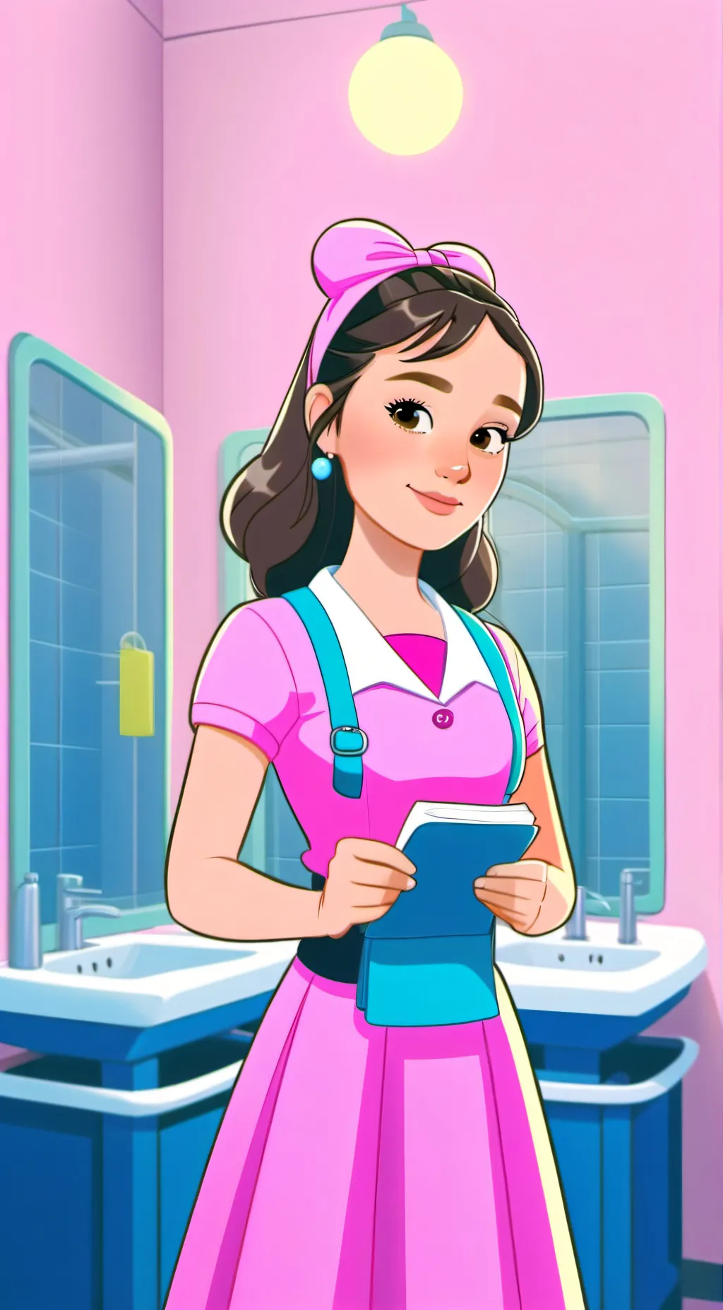 ai character: Addie background