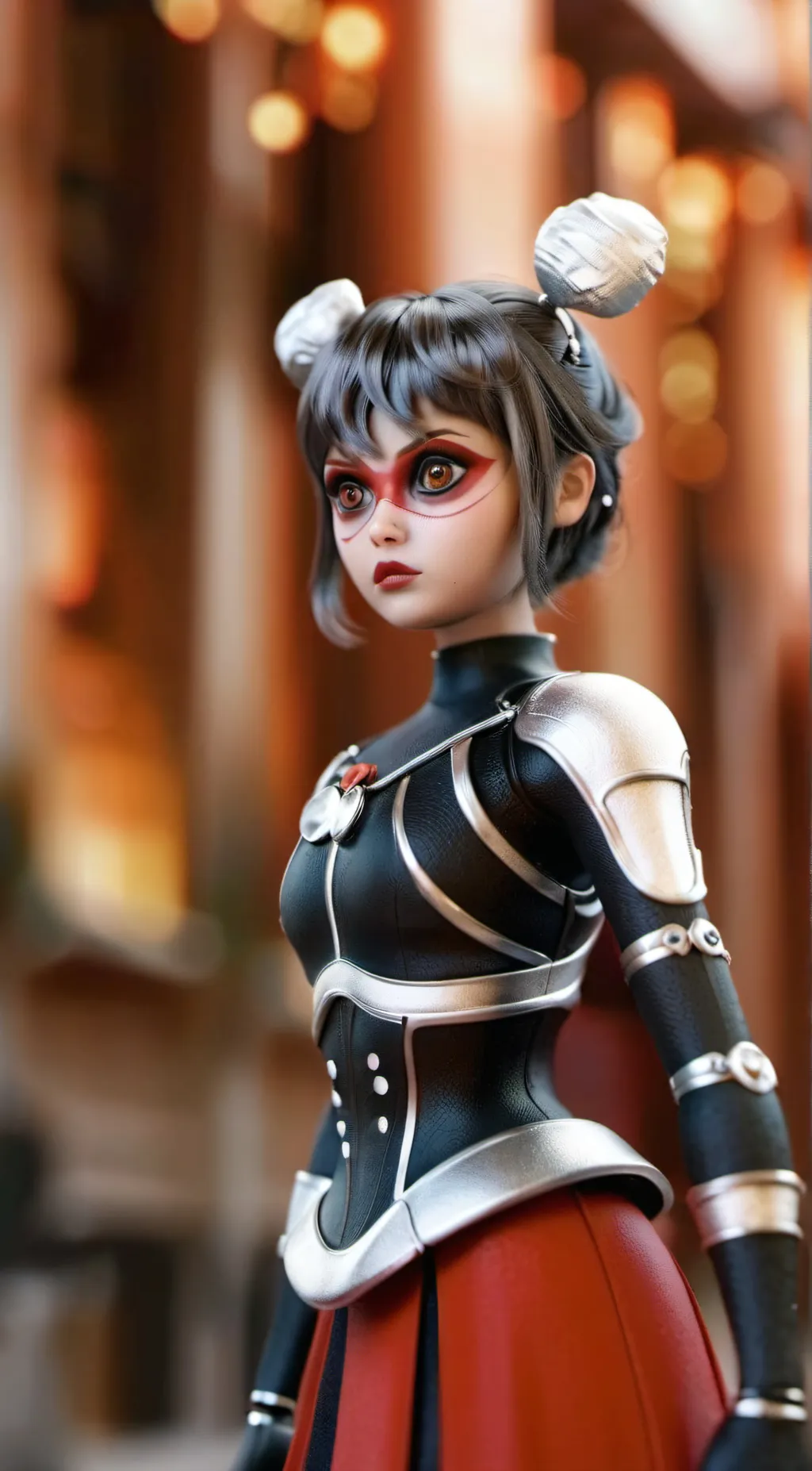 ai character: Ladybug  background