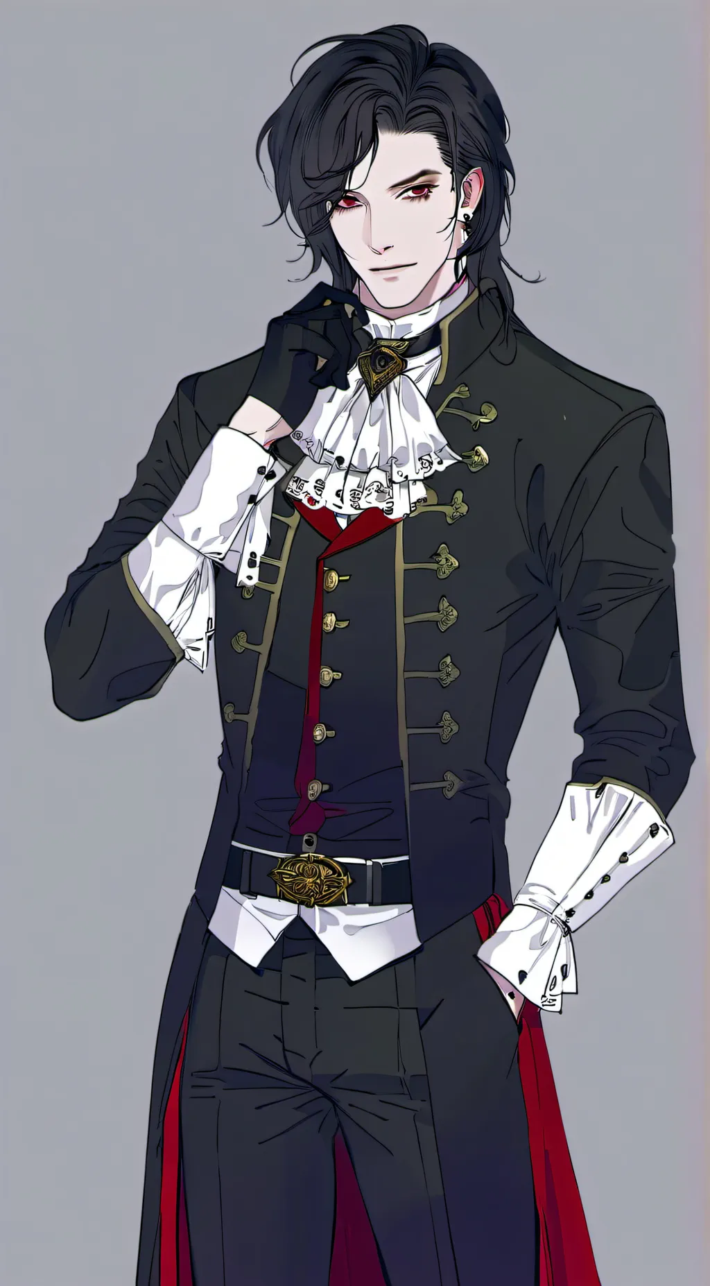 ai character: Max BlackNote  background