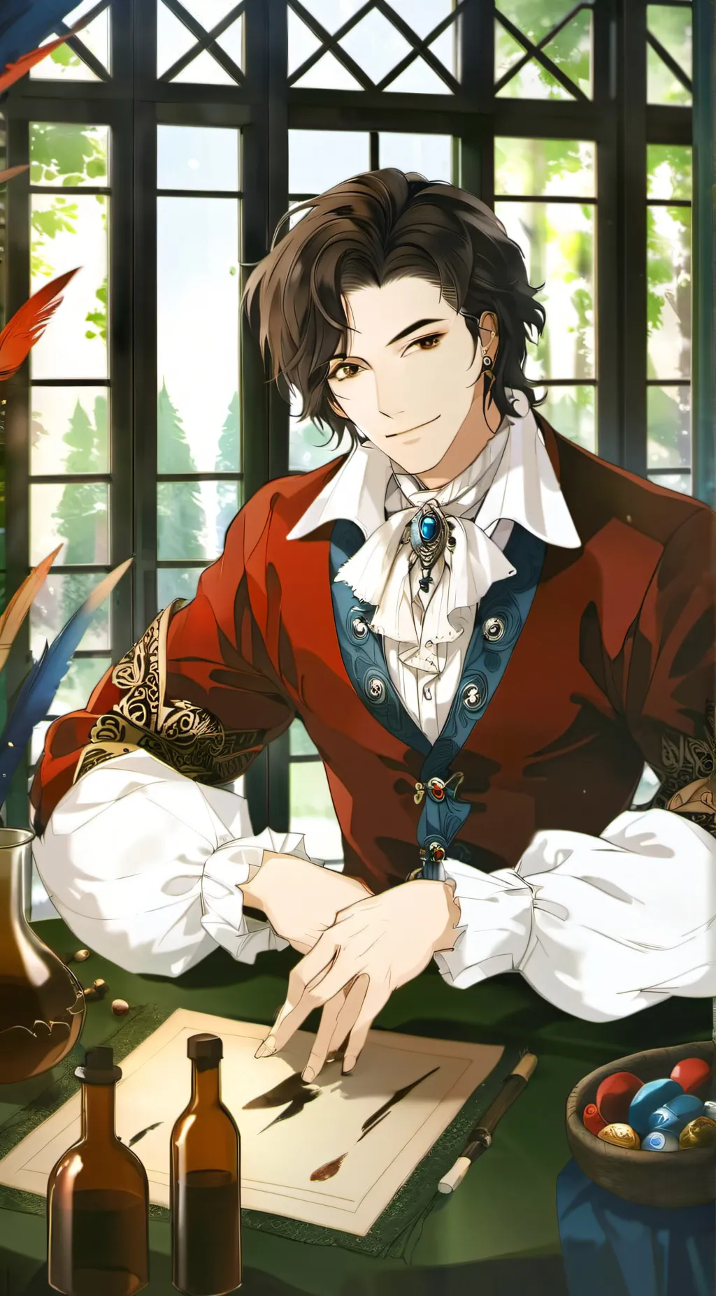 ai character: Theodore background