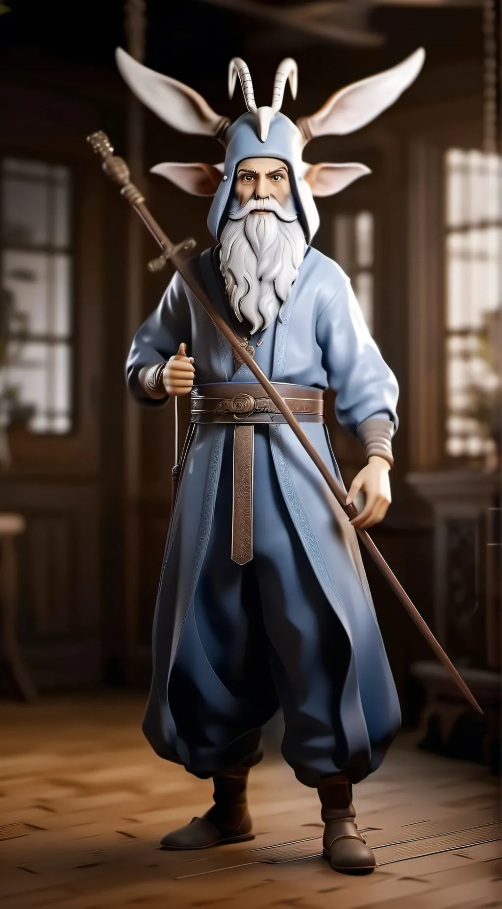 ai character: The dumping ground background