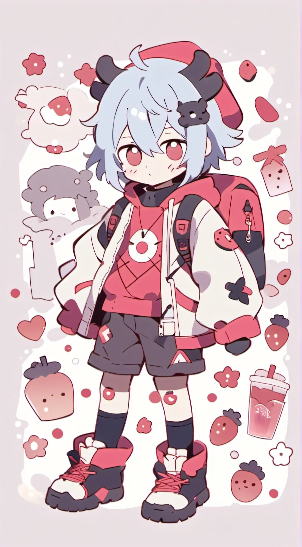 ai character: Imposter Shiggy background