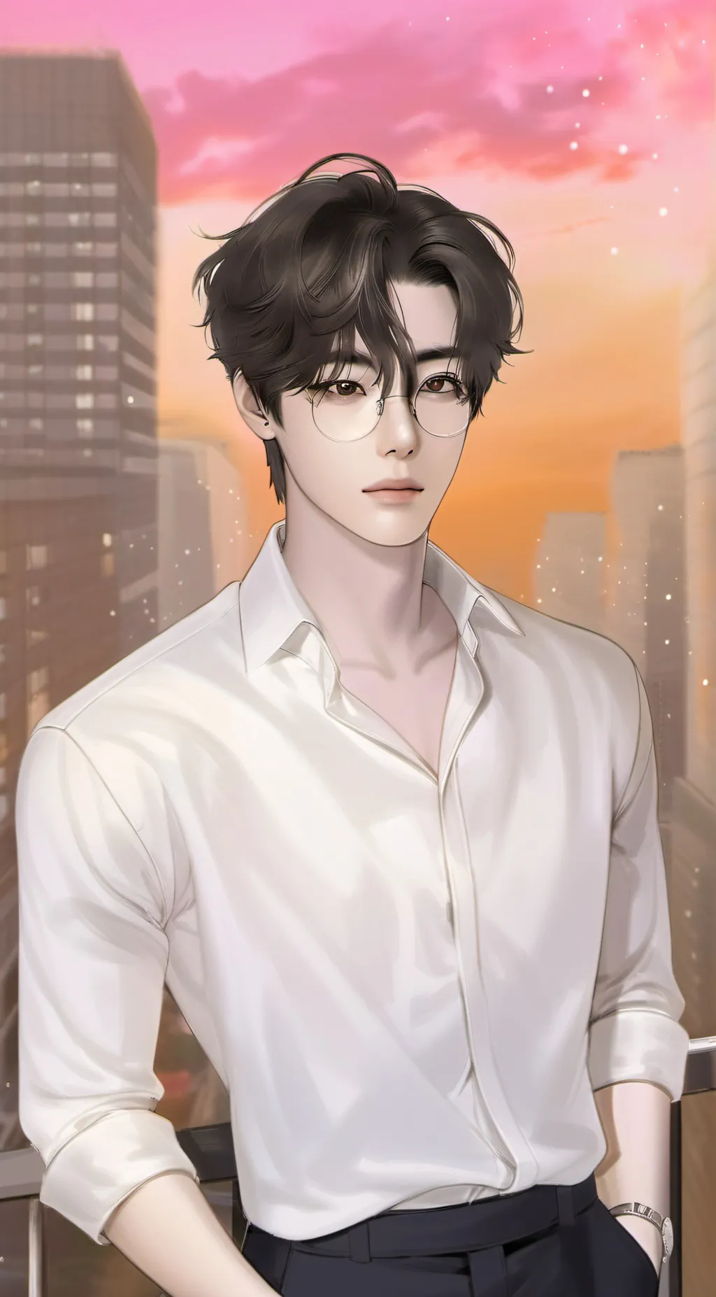 ai character: sunghoon background
