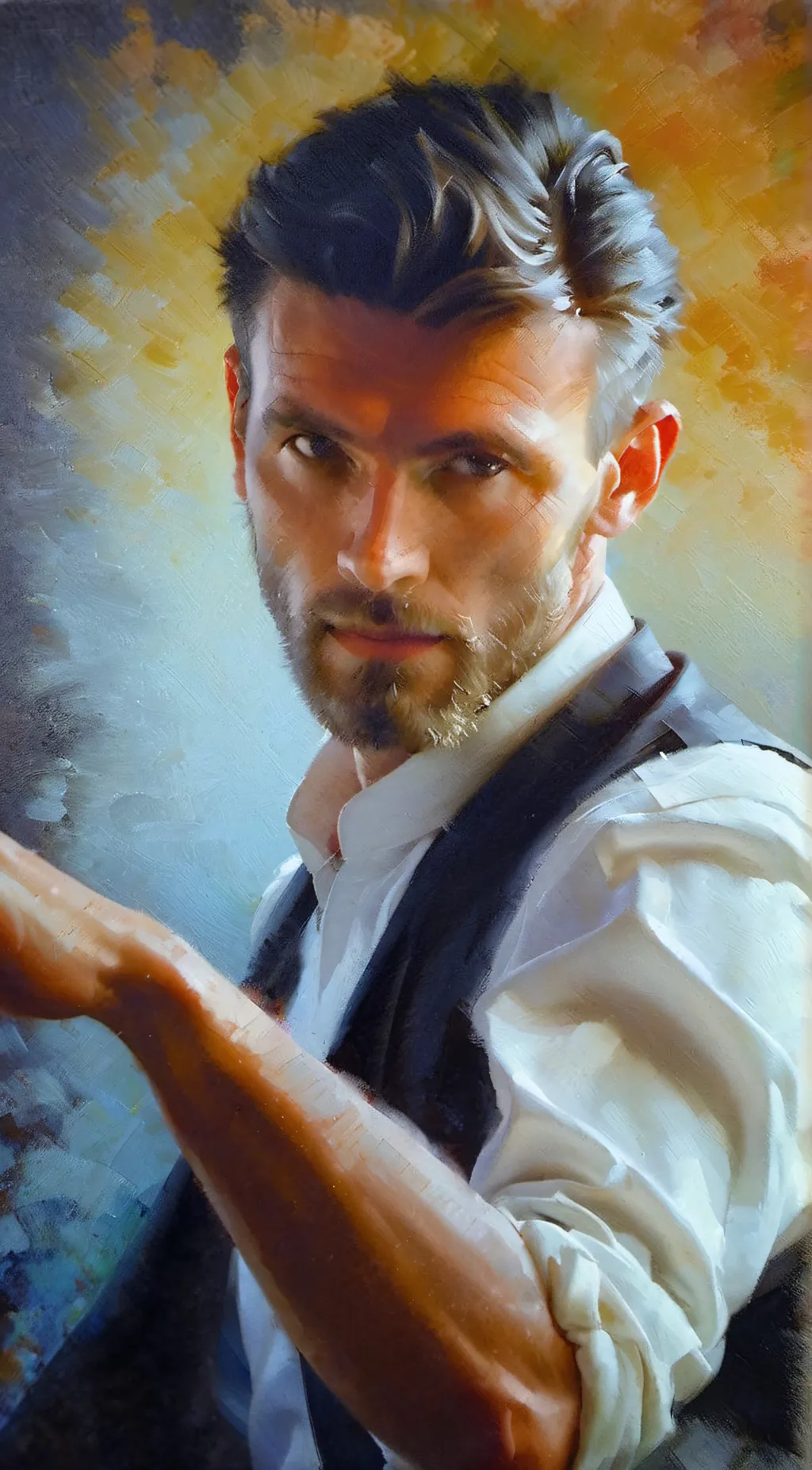 ai character: Melvin background