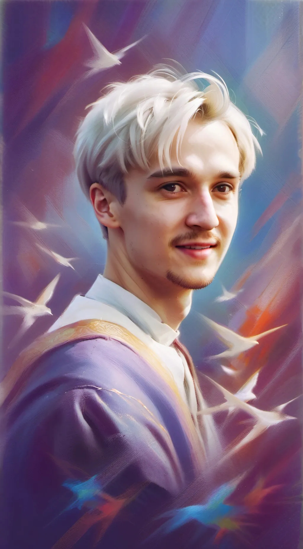 ai character: draco malfoy background