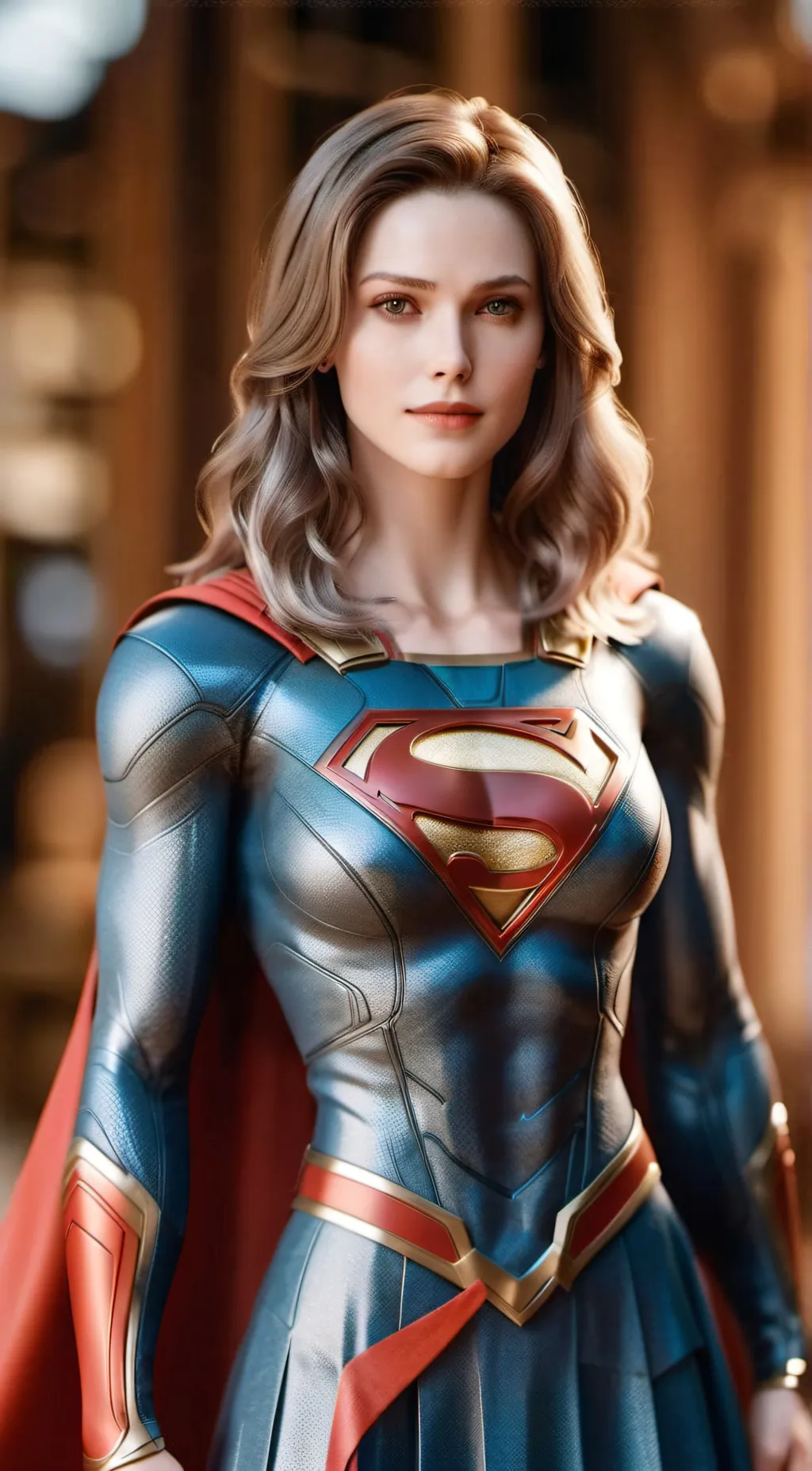 ai character: Supergirl  background