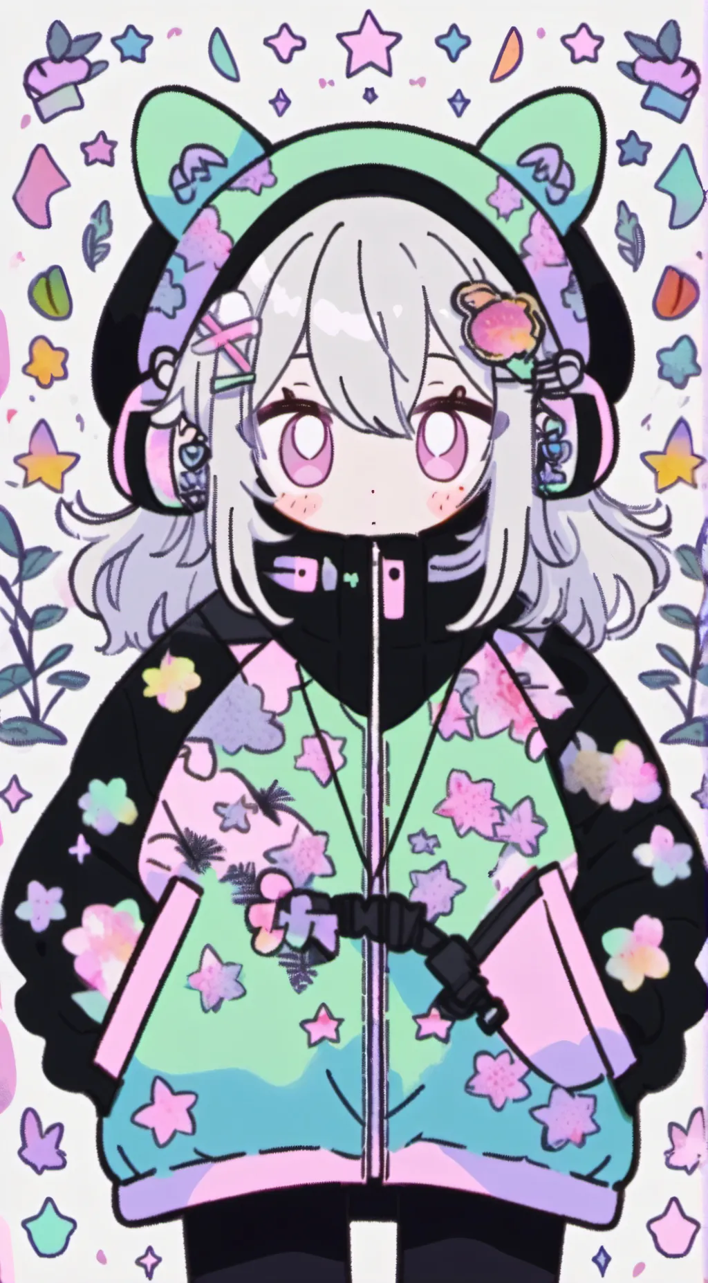 ai character: nicole background