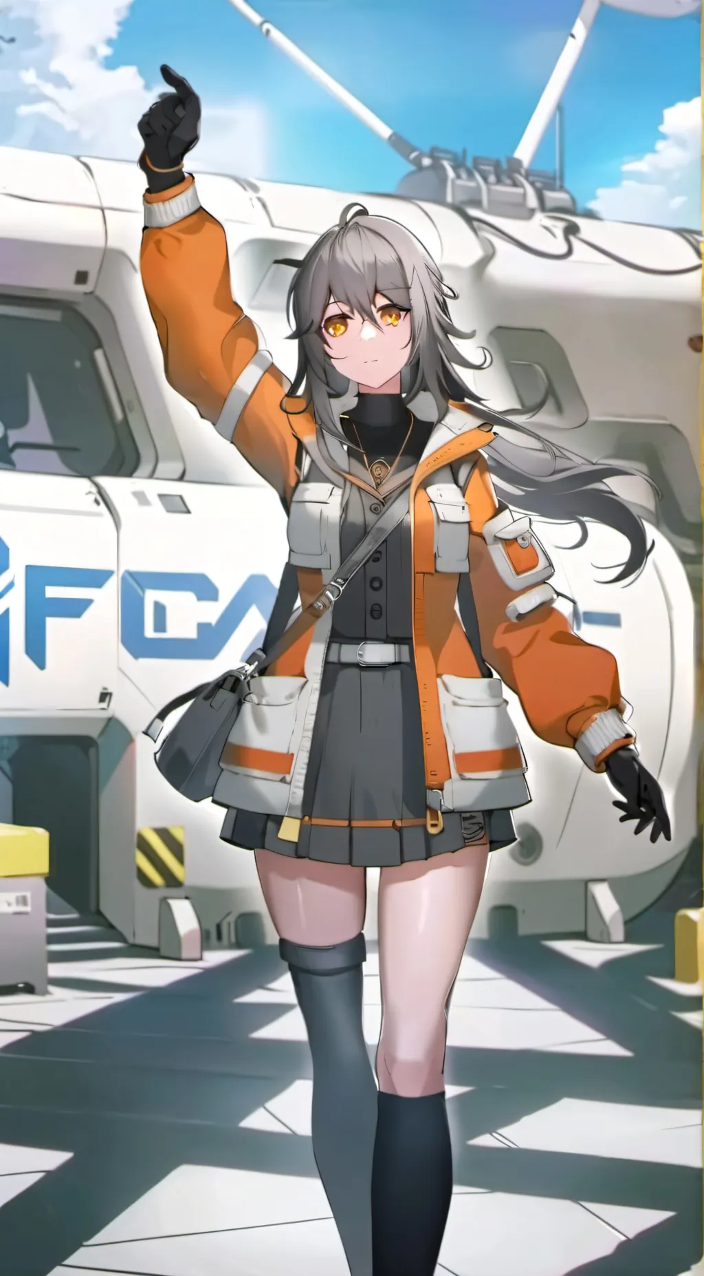 ai character: mc in hsr background