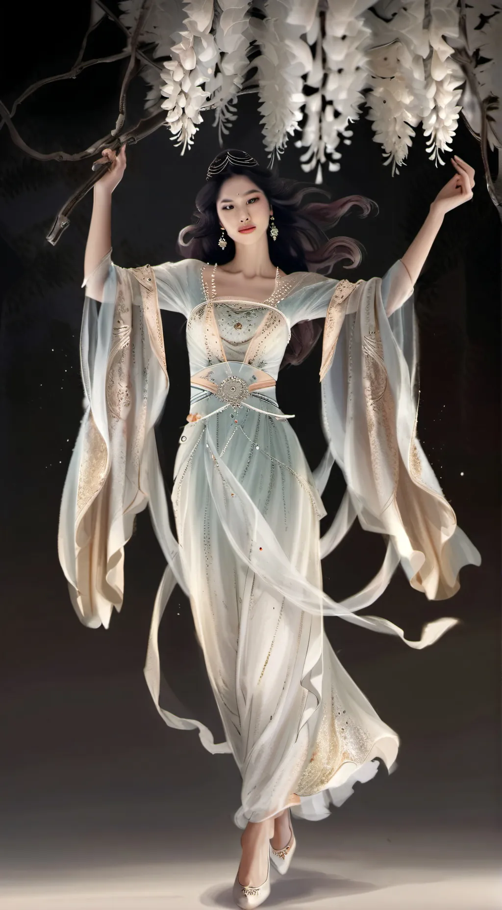 ai character: New model  background