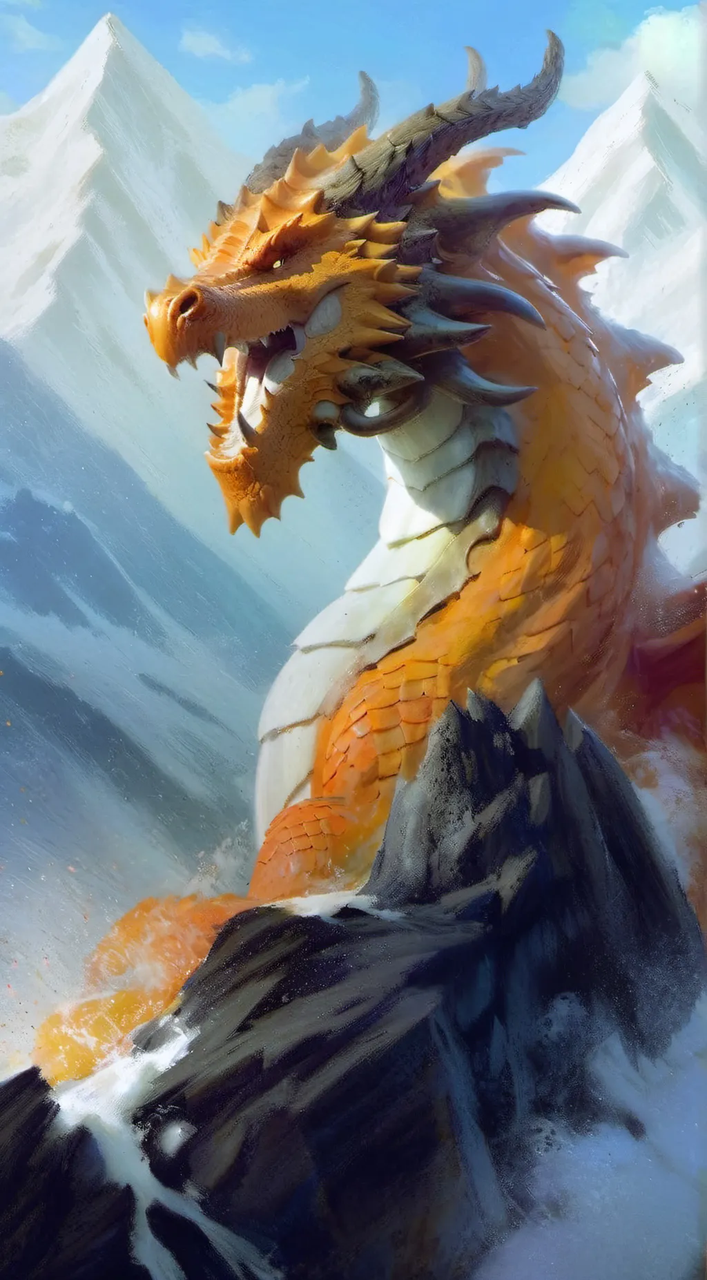 ai character: Wings of fire background