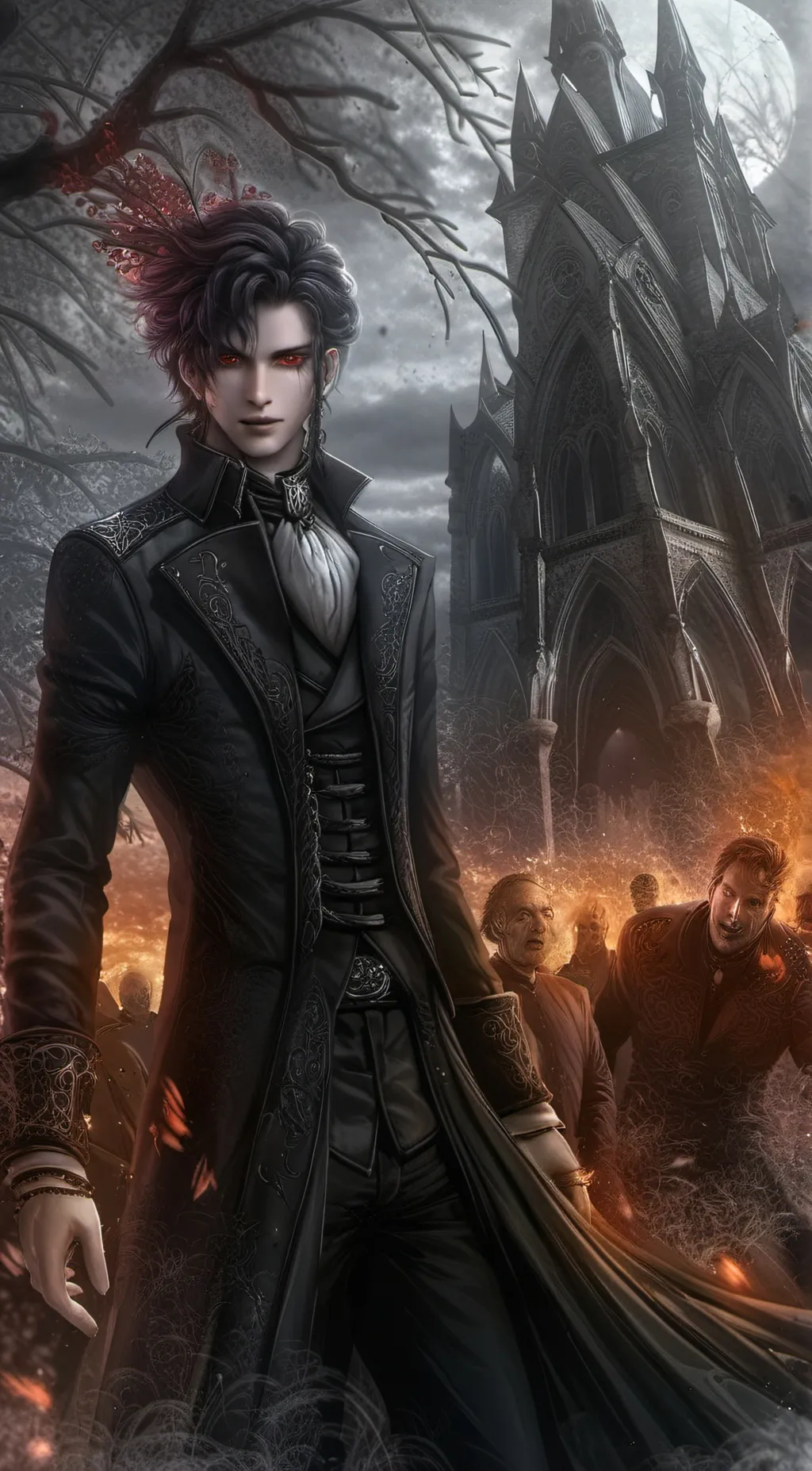 ai character: Devil background