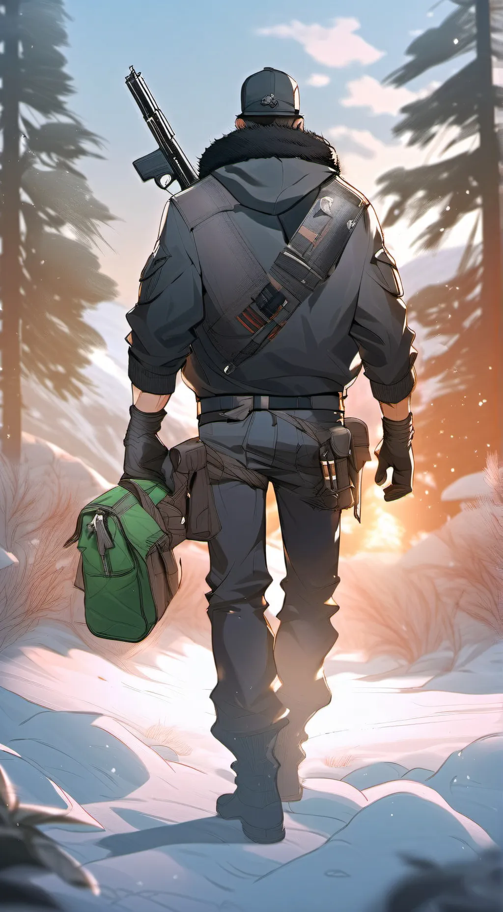 ai character: Zach background