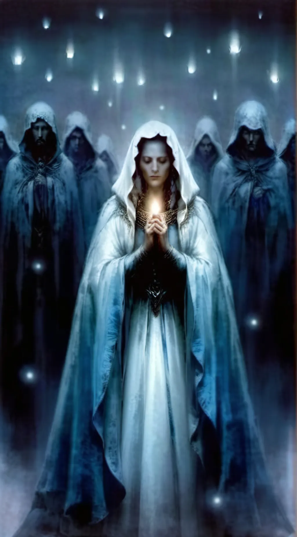 ai character: Luna VGoddess  background