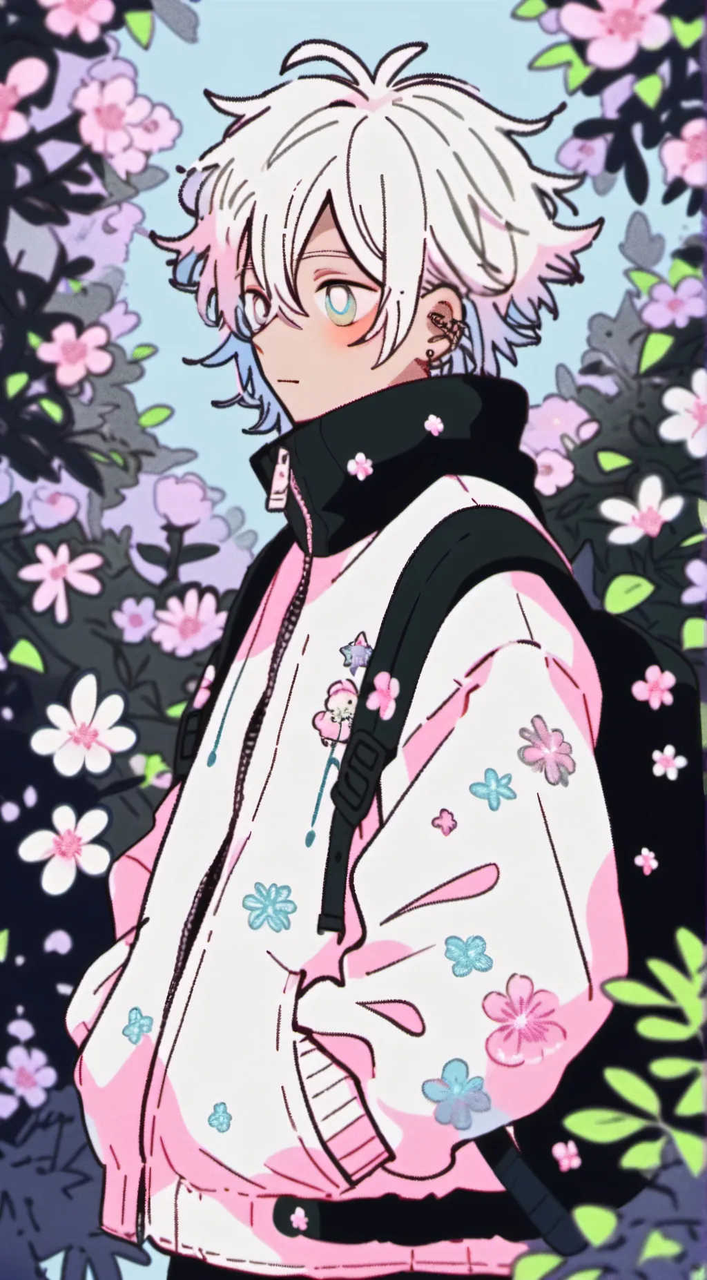 ai character: ⚡SKZ⚡ background