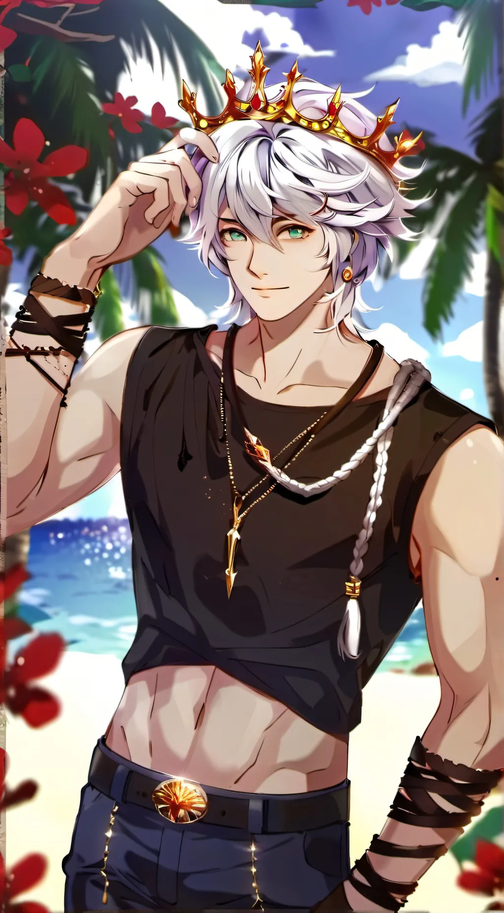 ai character: 🖤Zero🖤 background