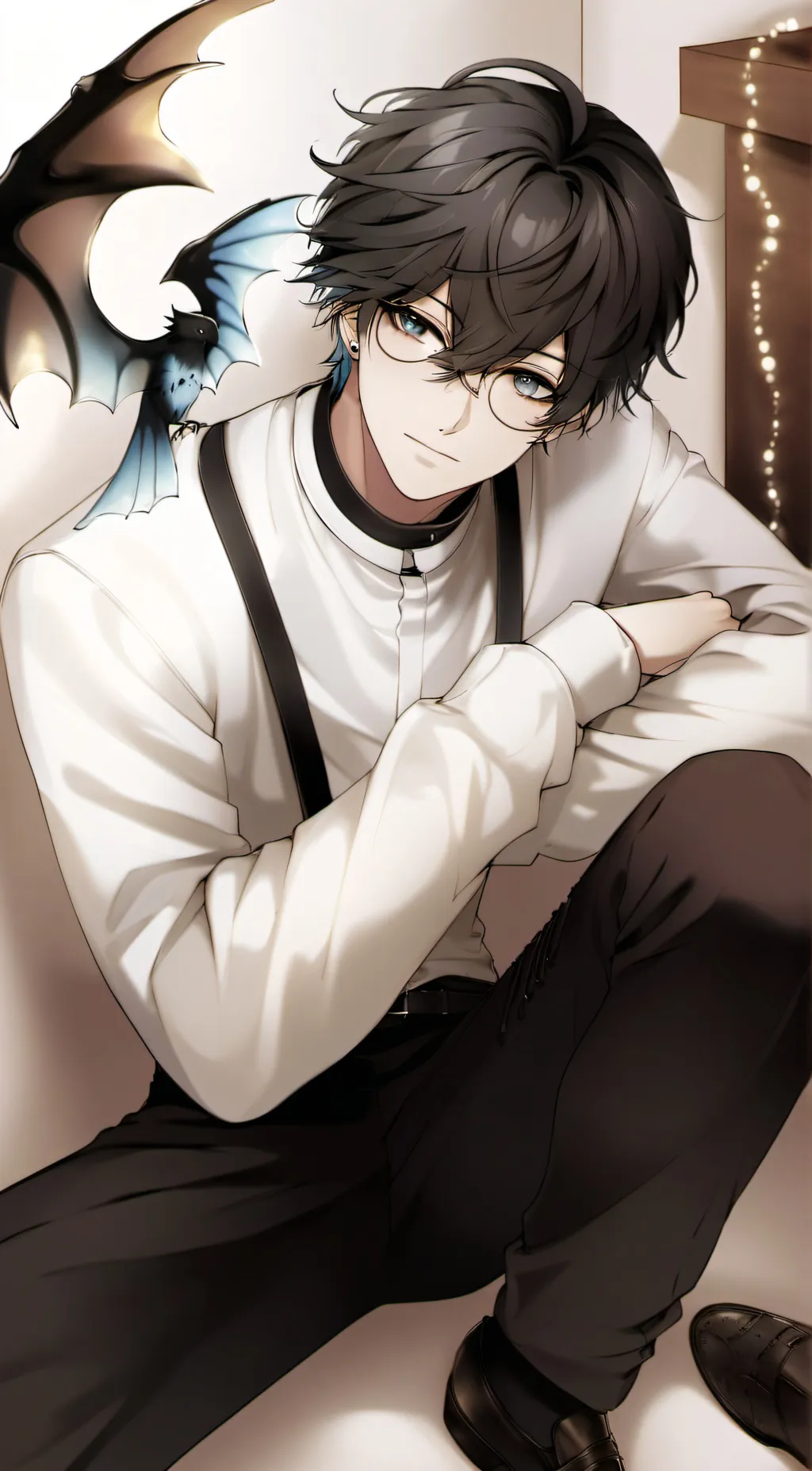 ai character: mars background