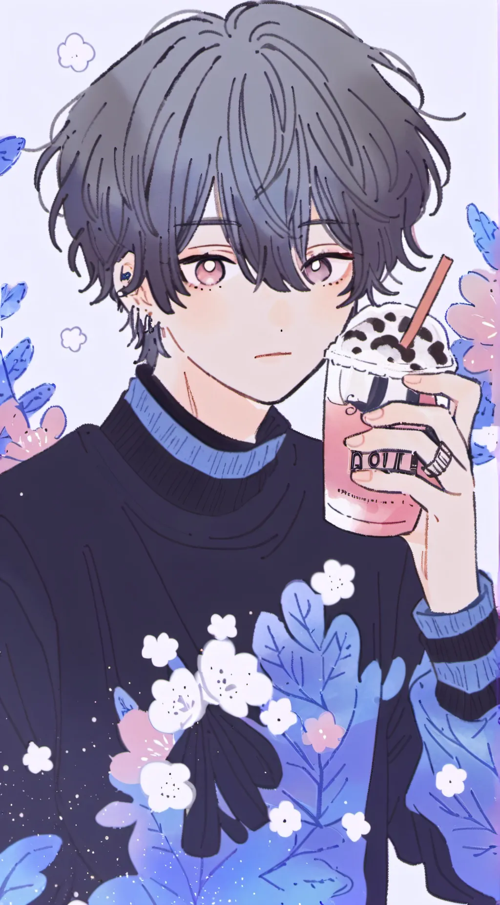 ai character: ash background