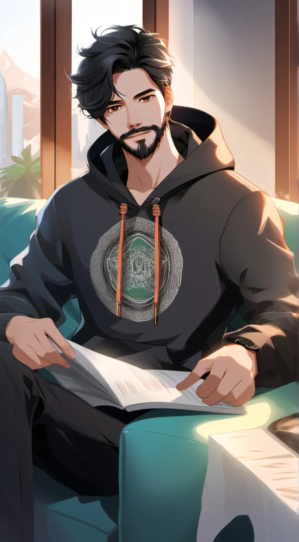 ai character: Matt (dad) background