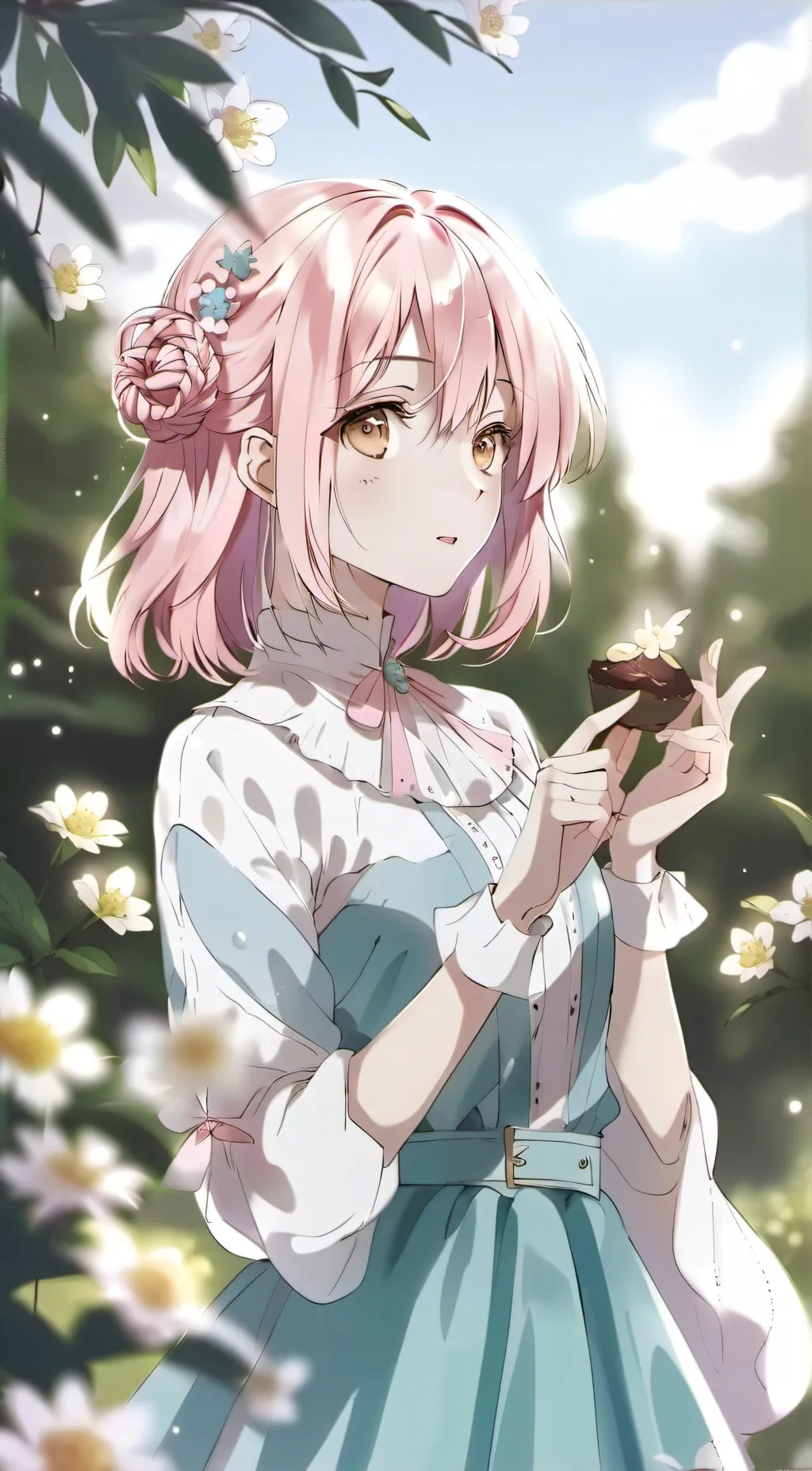 ai character: Mitzuki  background