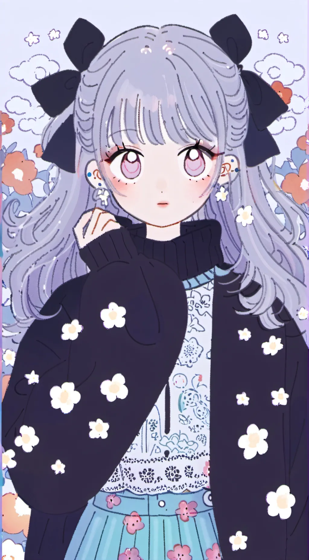 ai character: muichiro tokito background