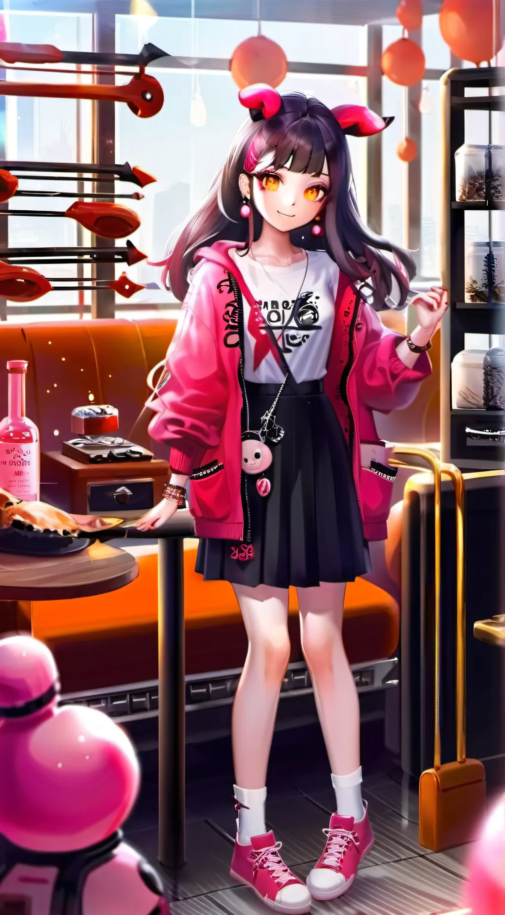 ai character: My inner demons background