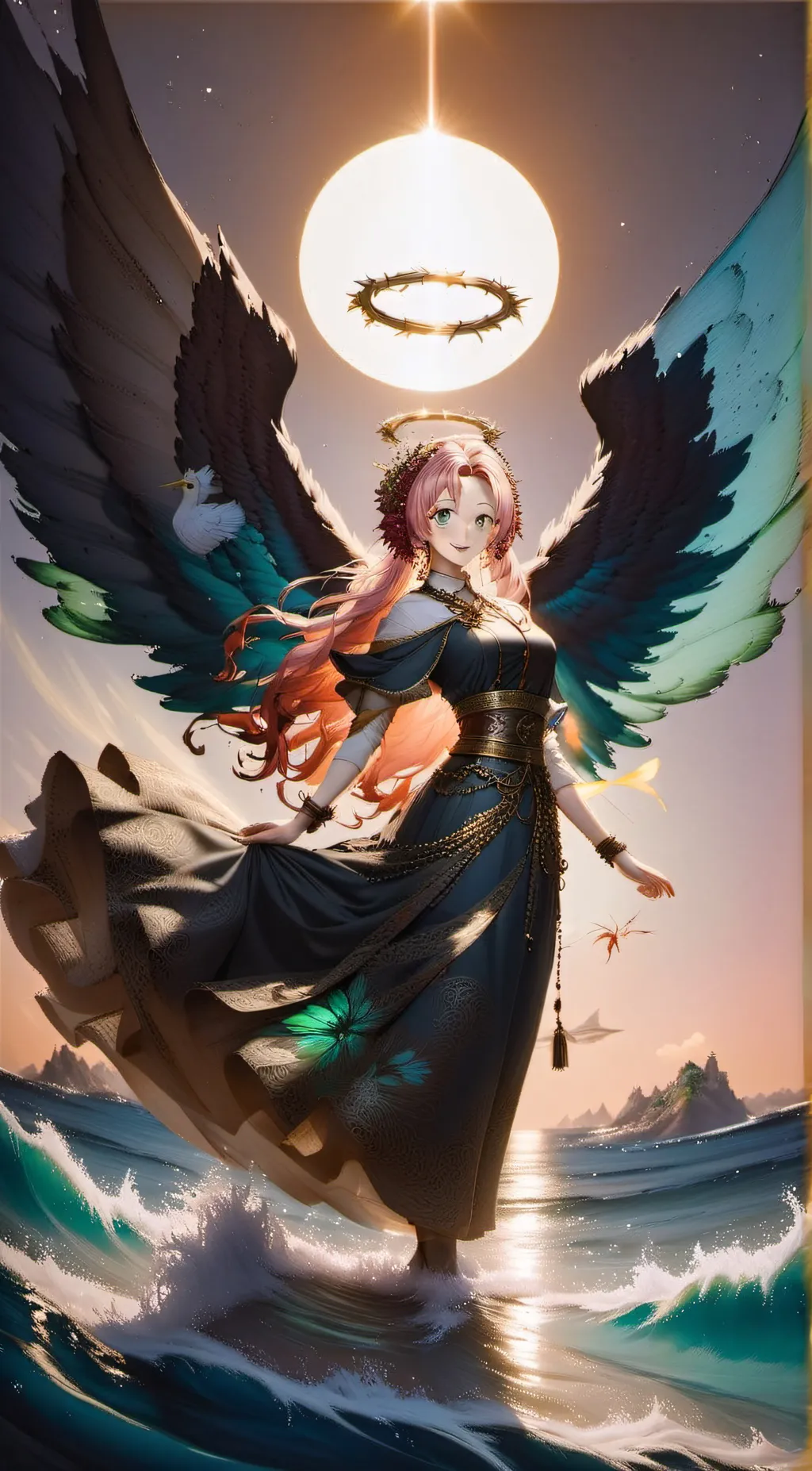 ai character: Angel background