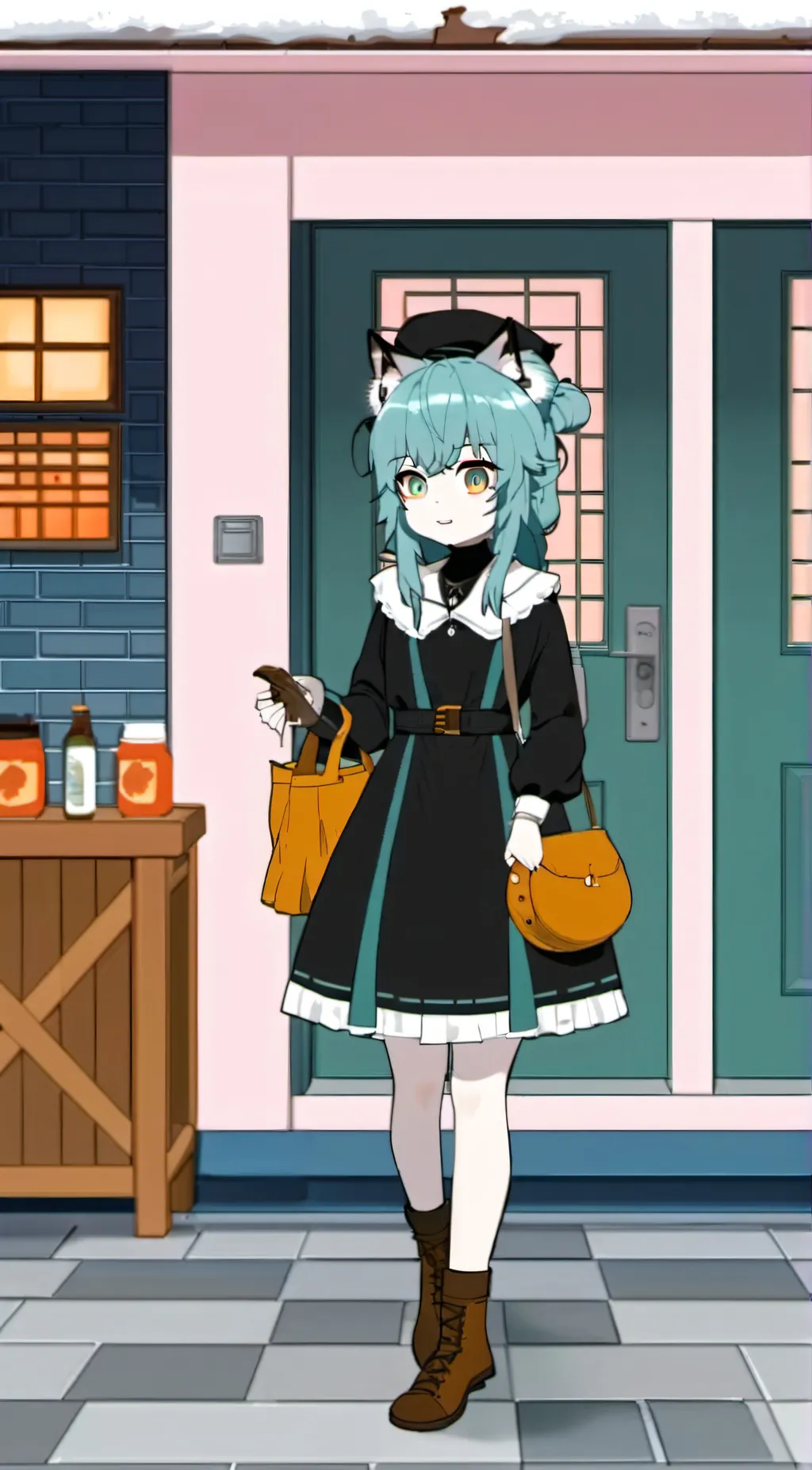 ai character: Ellie background